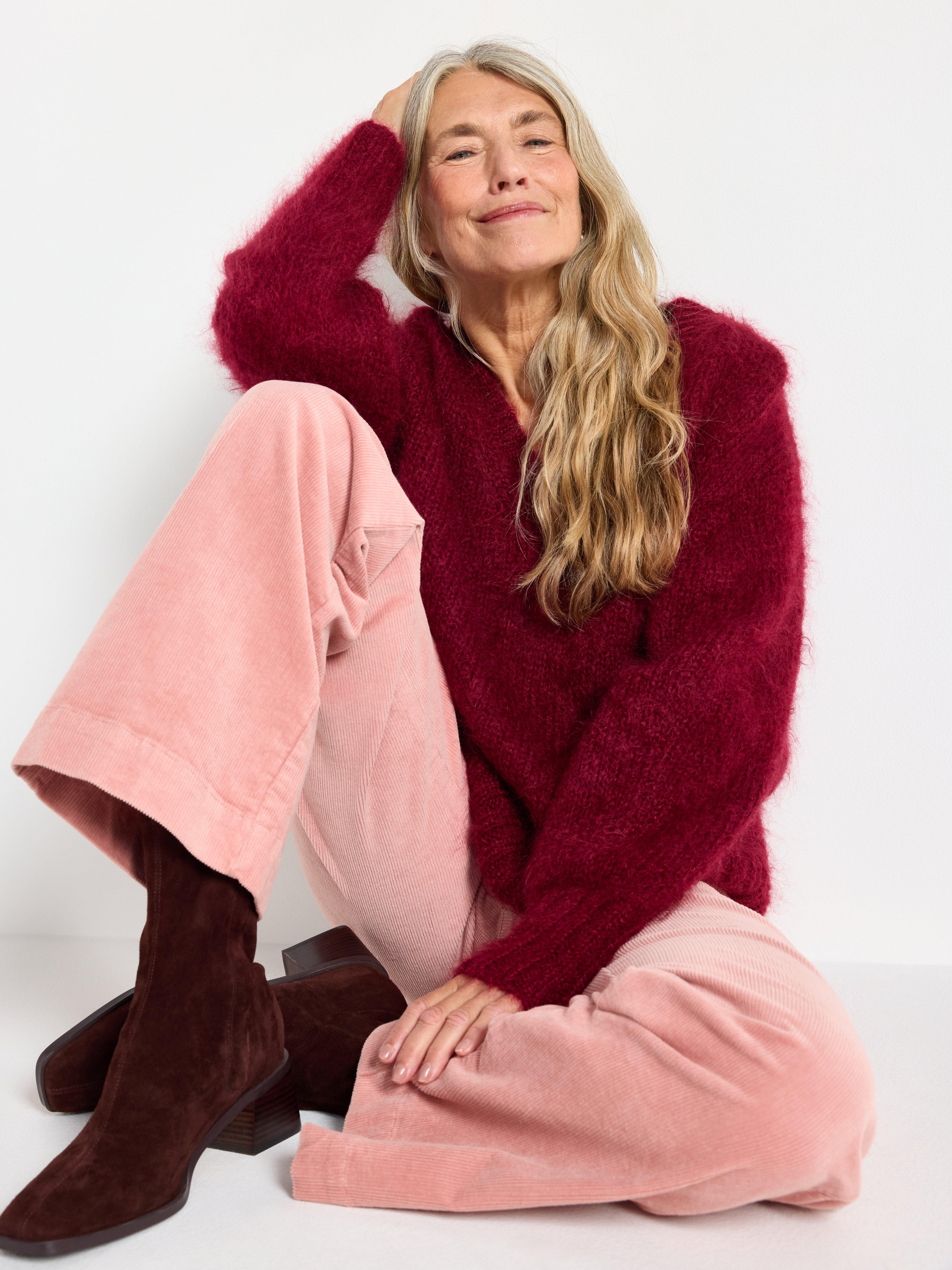 Sweater - Womens Wear - Red