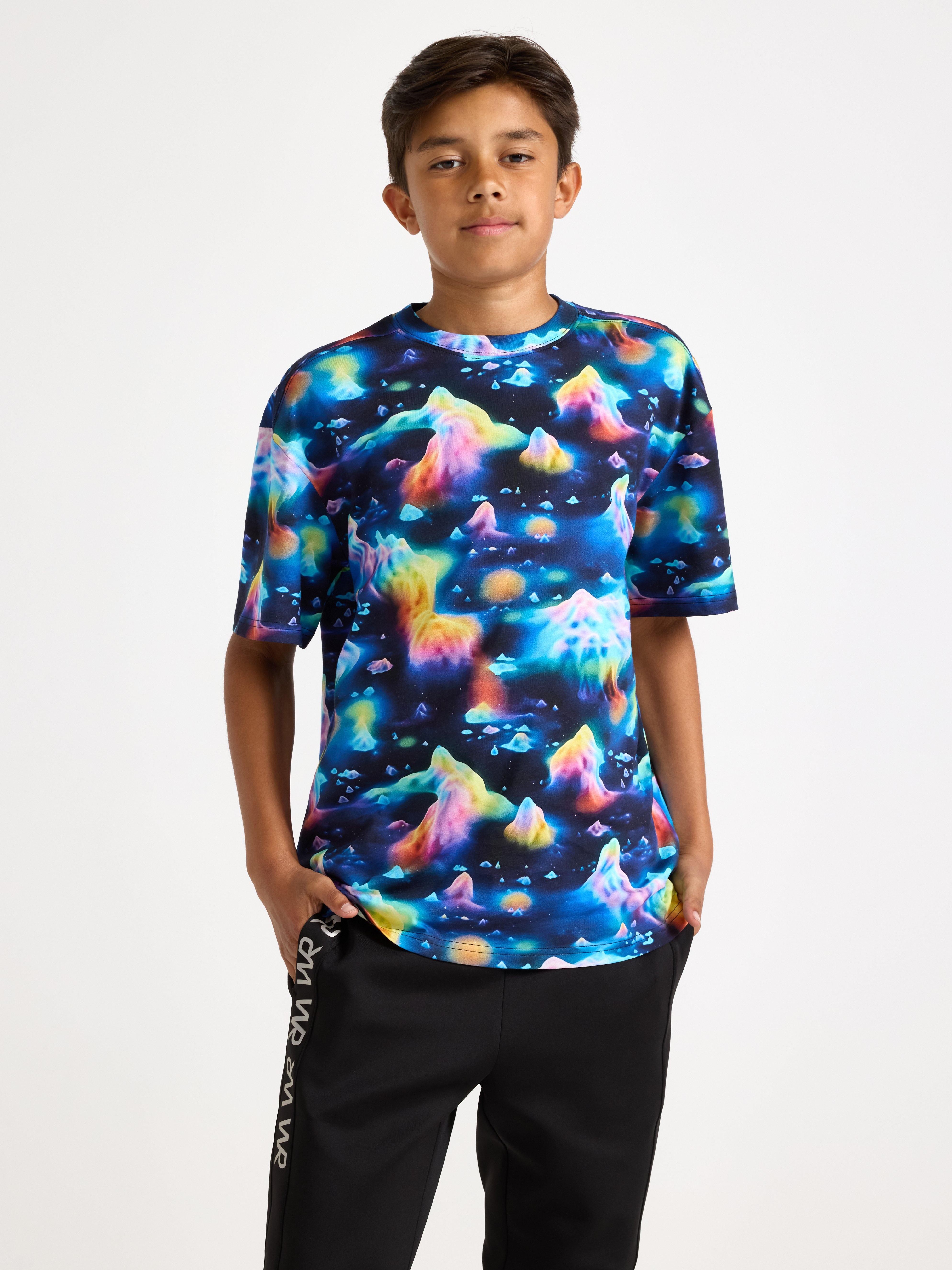 T-paita - Lapset - Musta