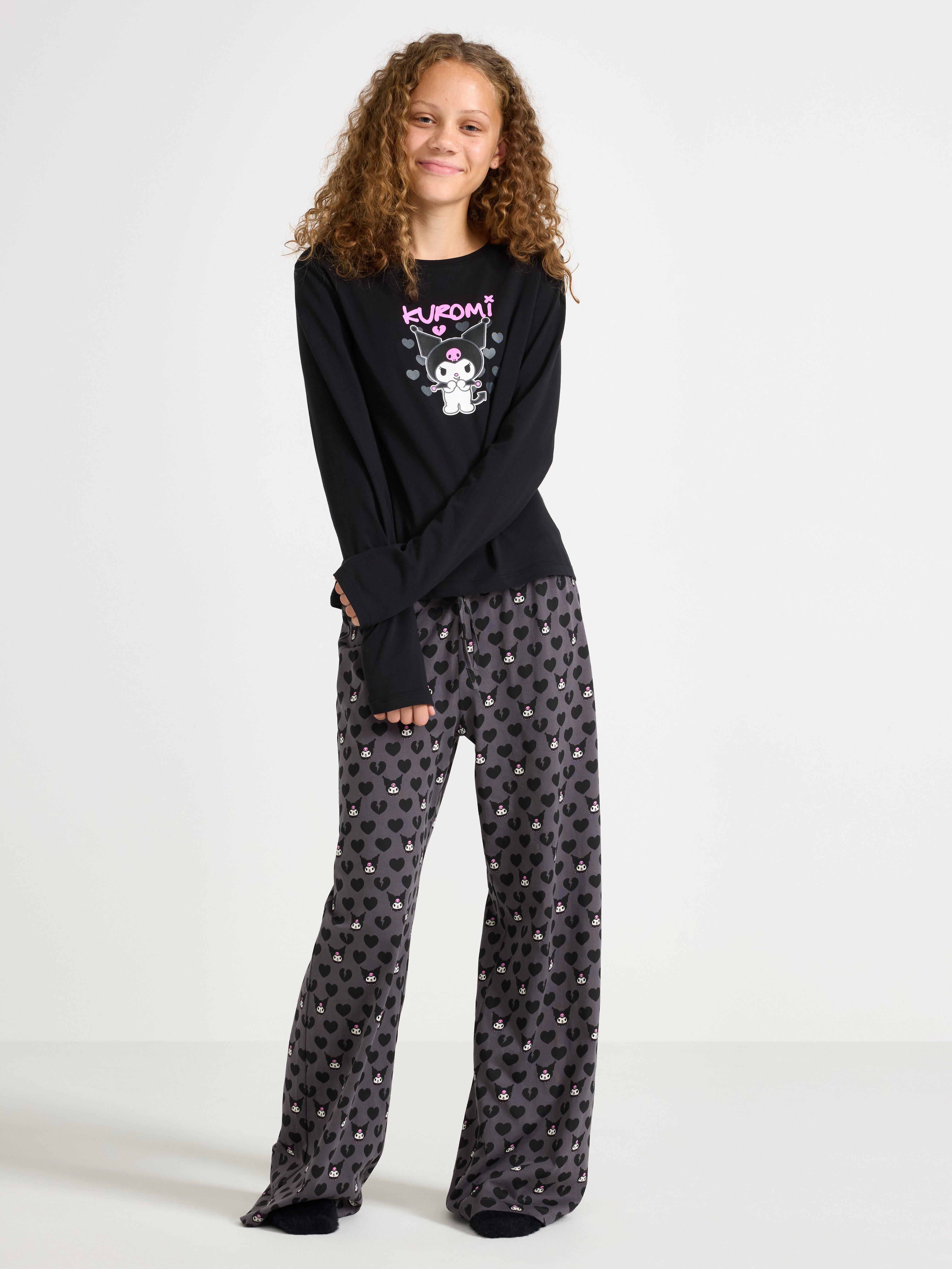 Pyjamassett - Barn - Svart