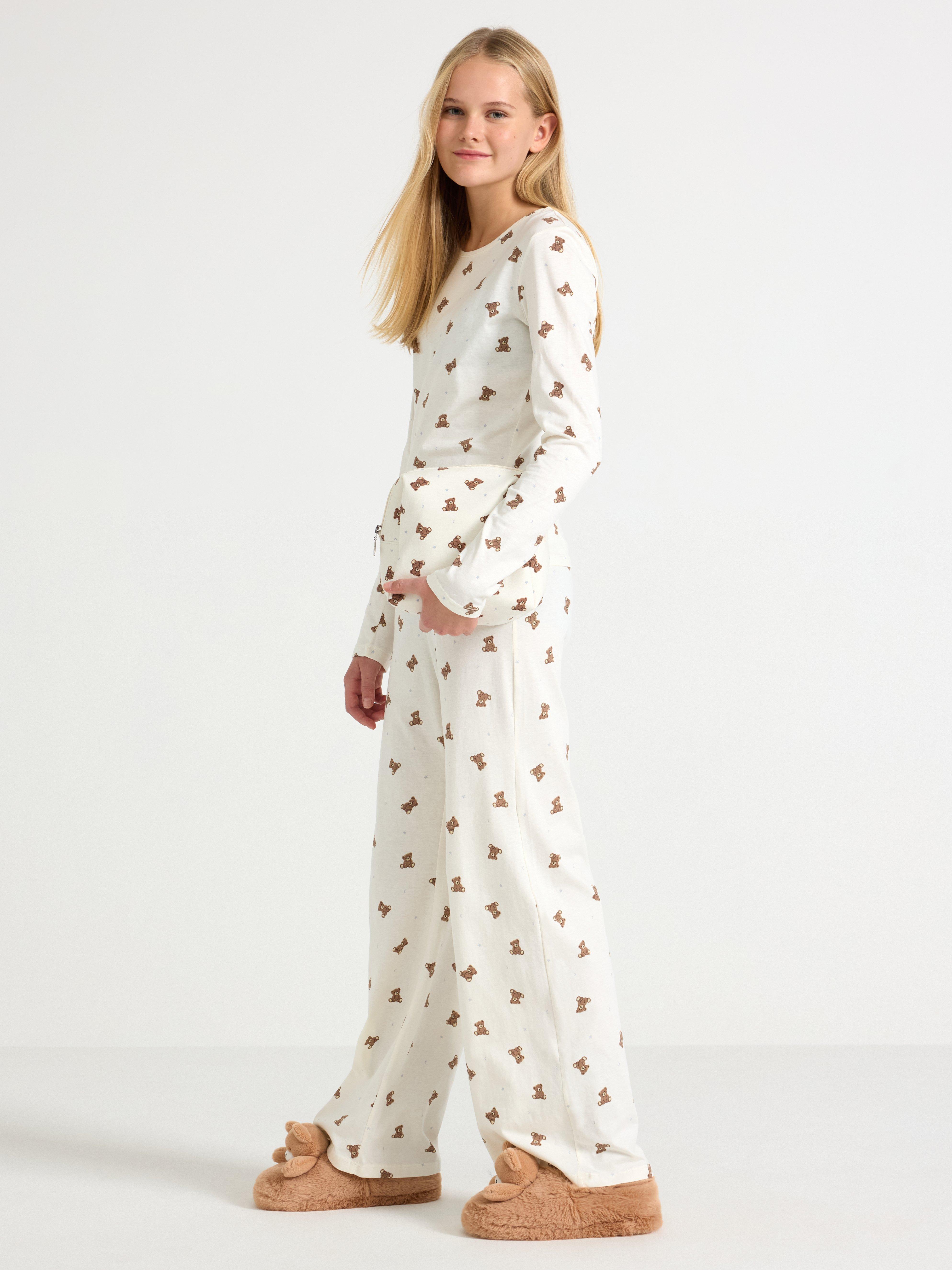 Pyjama Set - Kids Wear - White