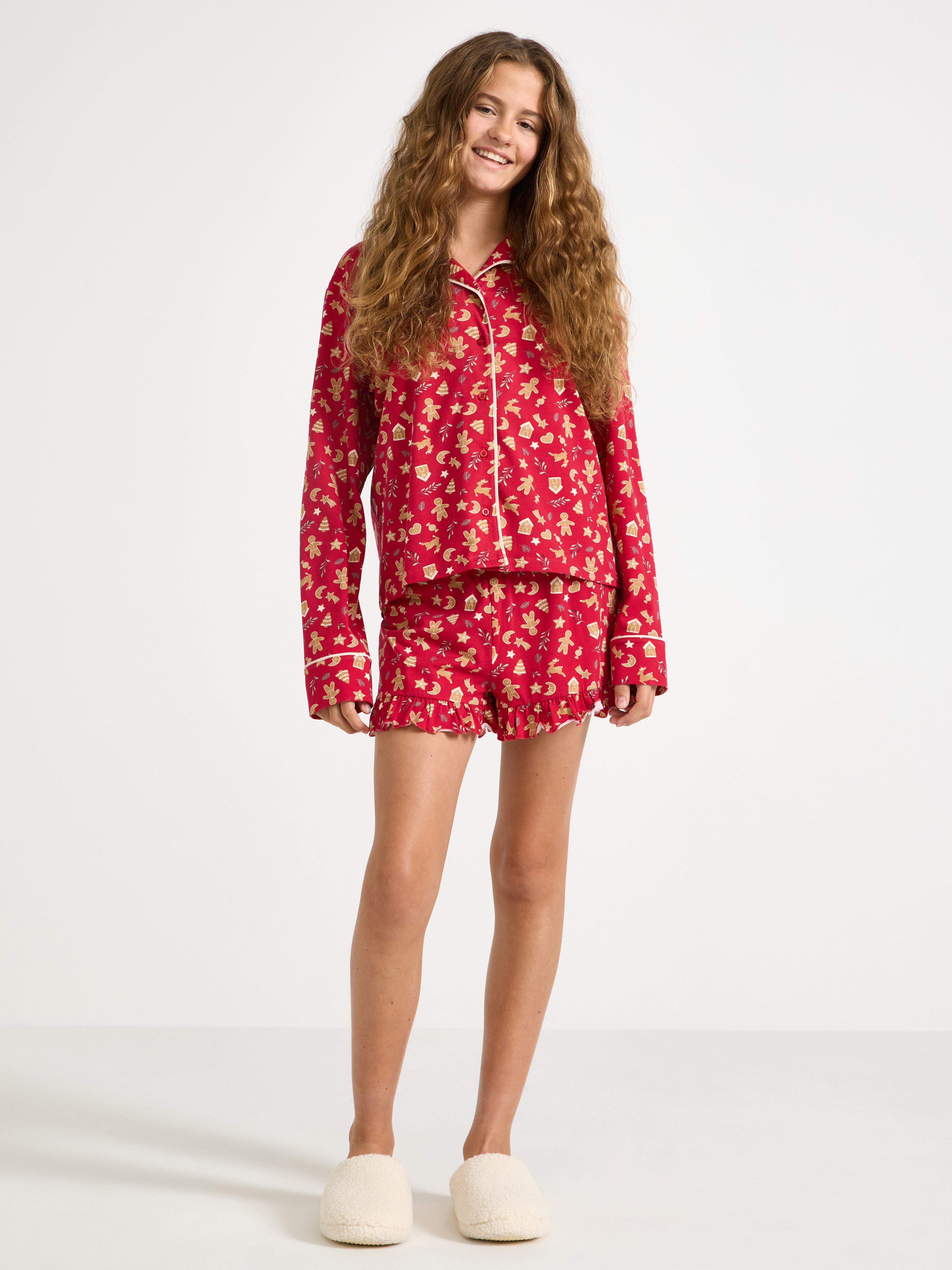 Pyjama Set - Kids Wear - Red