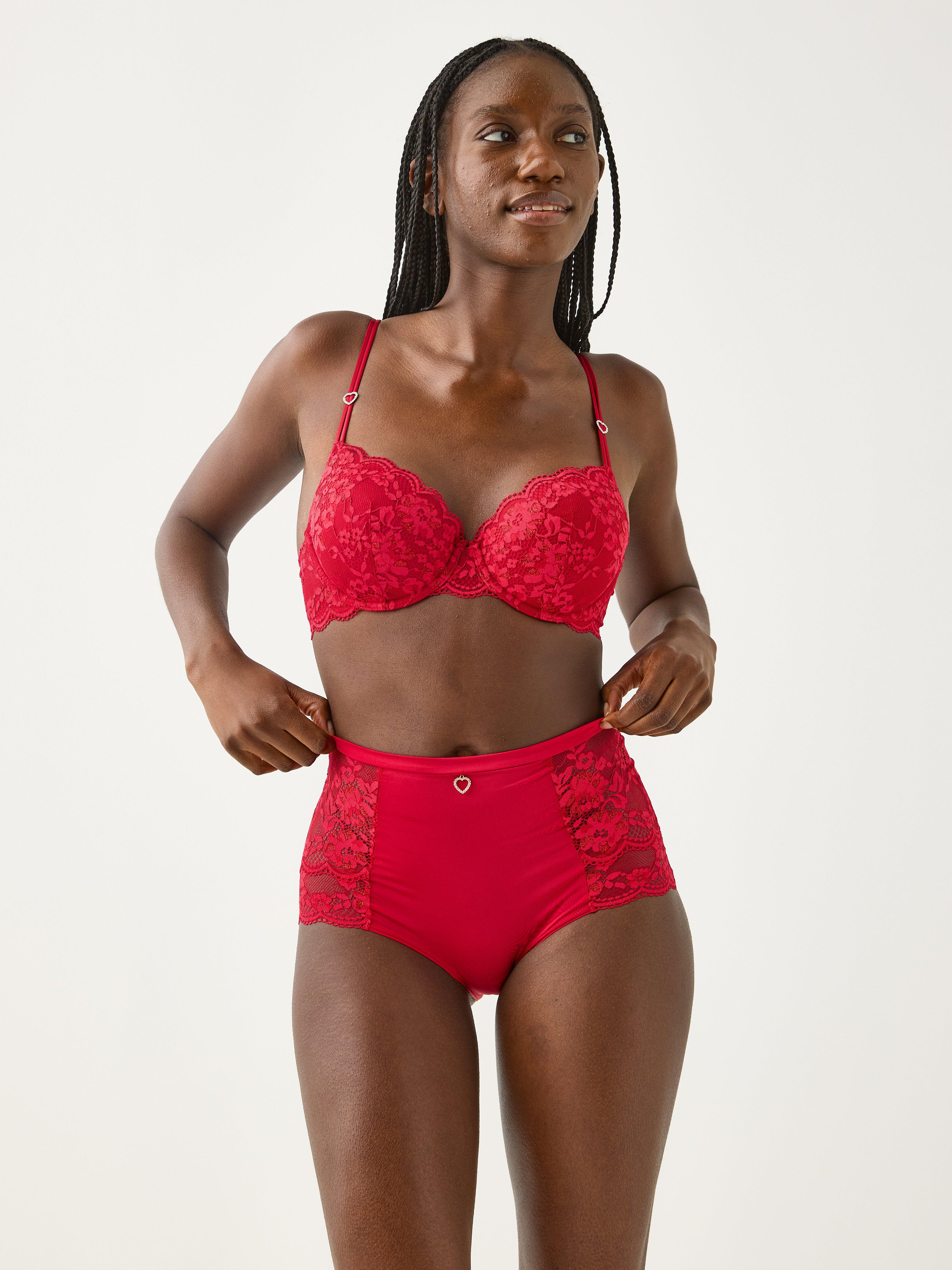 Briefs - Lingerie - Red