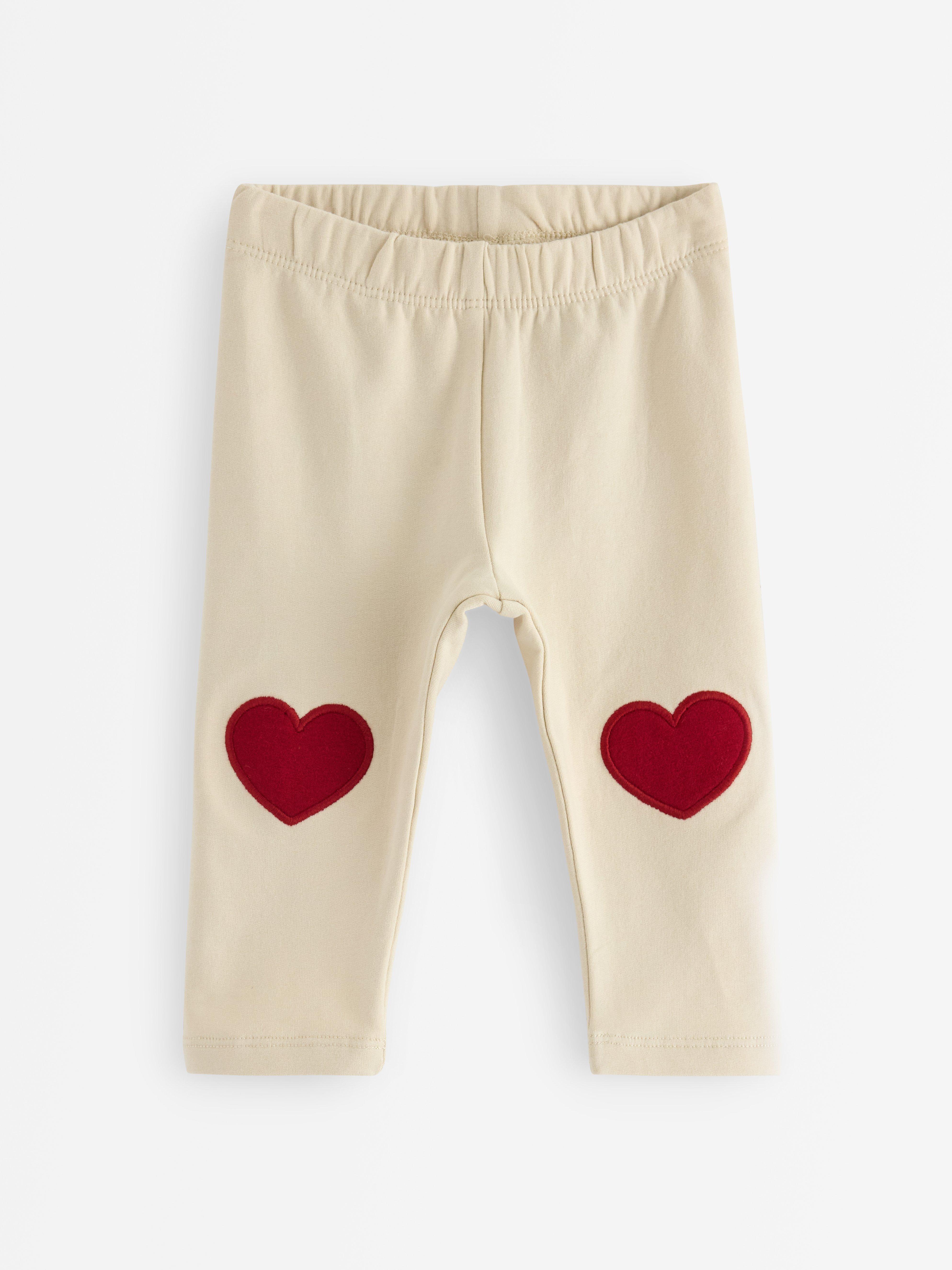 Leggings - Barn - Beige