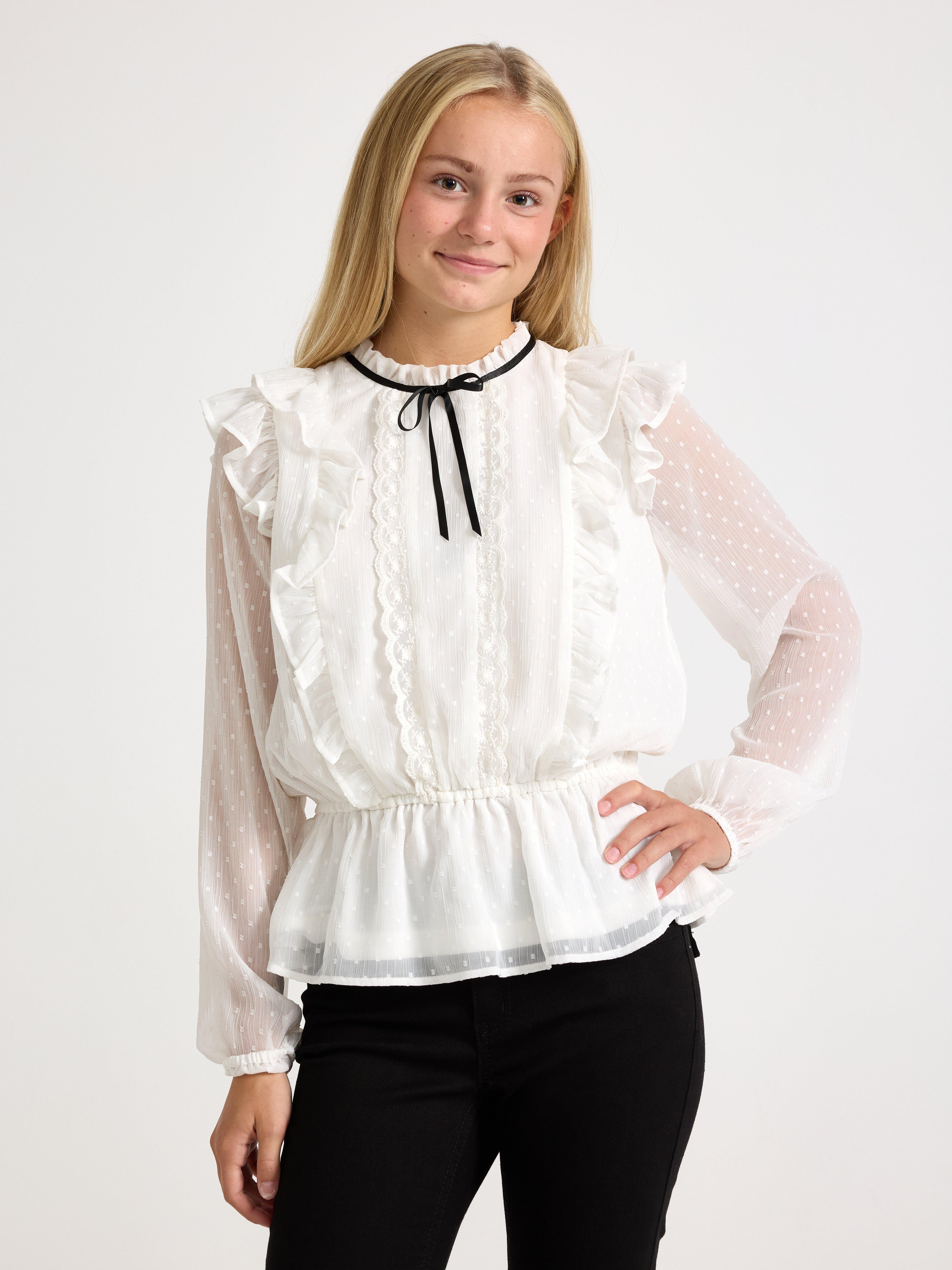 Blůza - Děti - Bílá