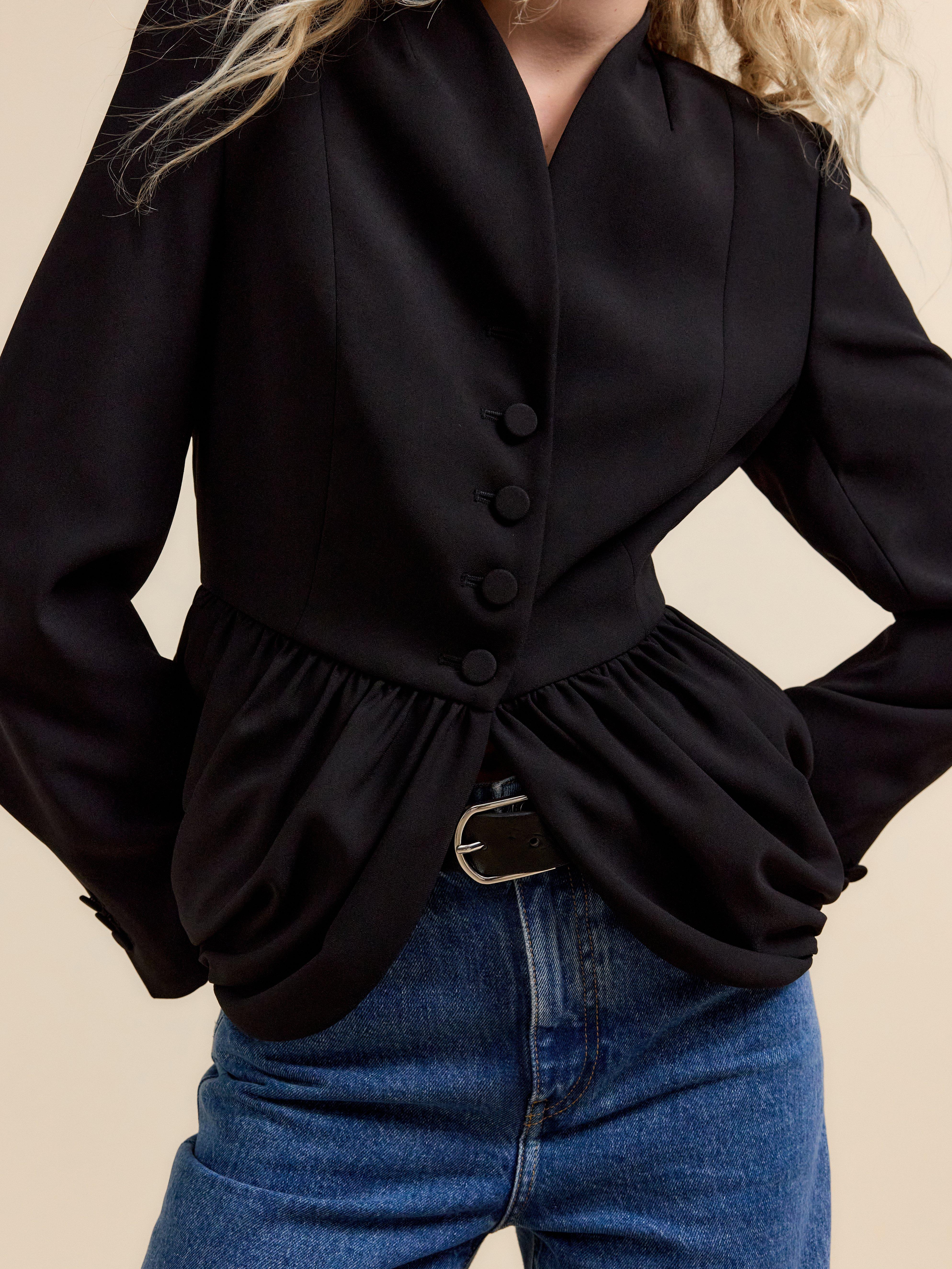 Blazer - Womens Wear - Black