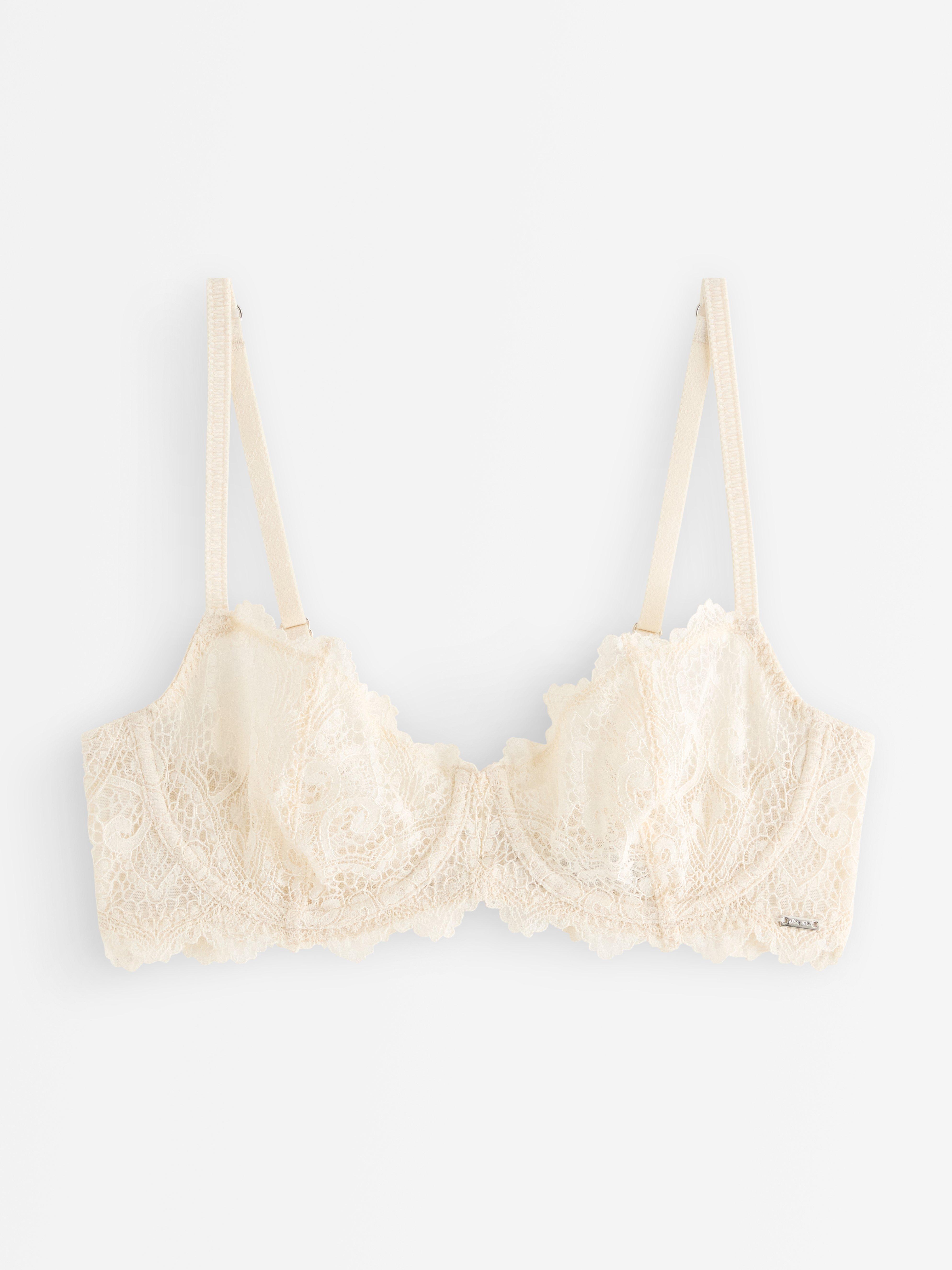 Unpadded Bra - Lingerie - White
