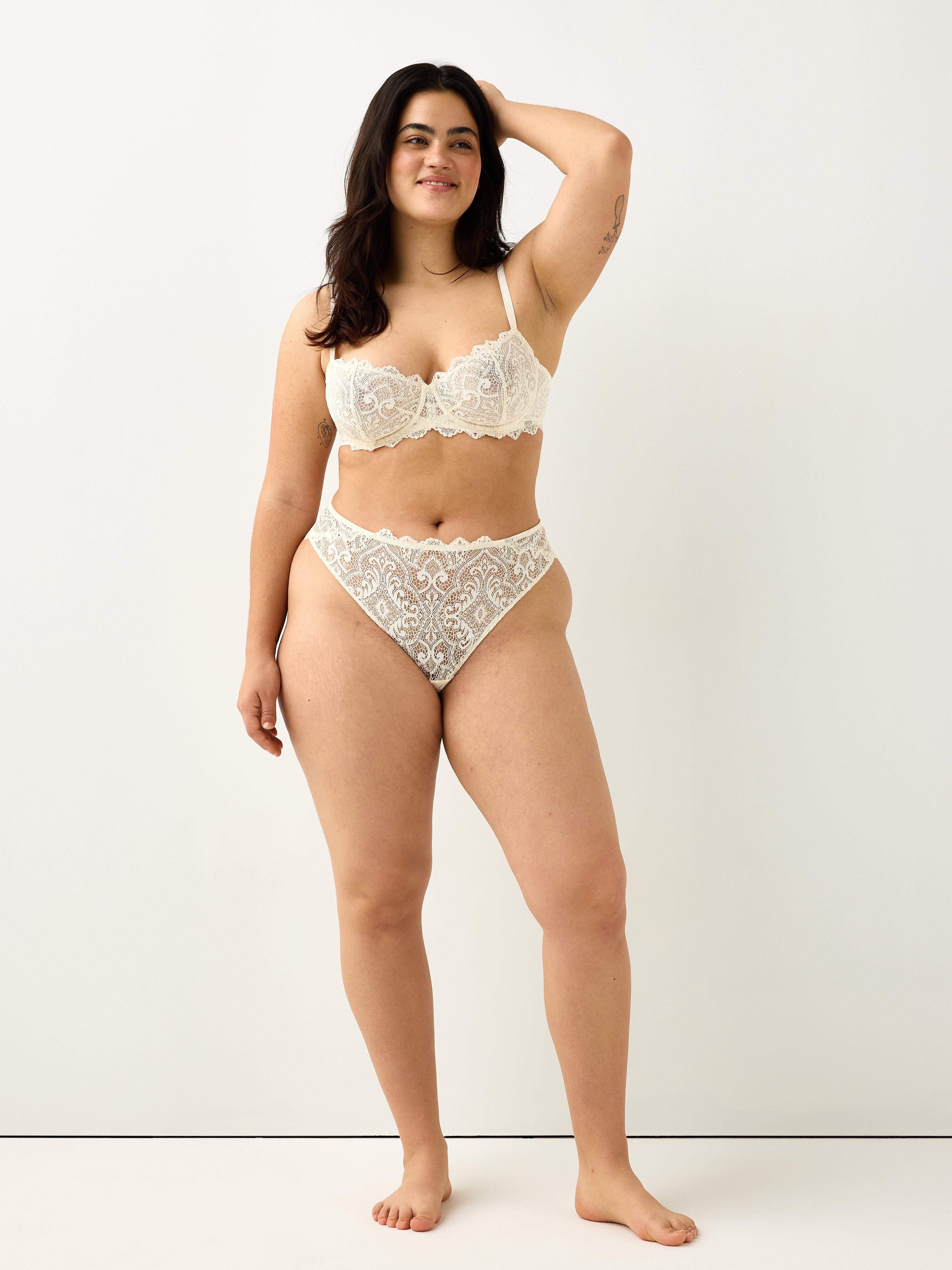 Unpadded Bra - Lingerie - White