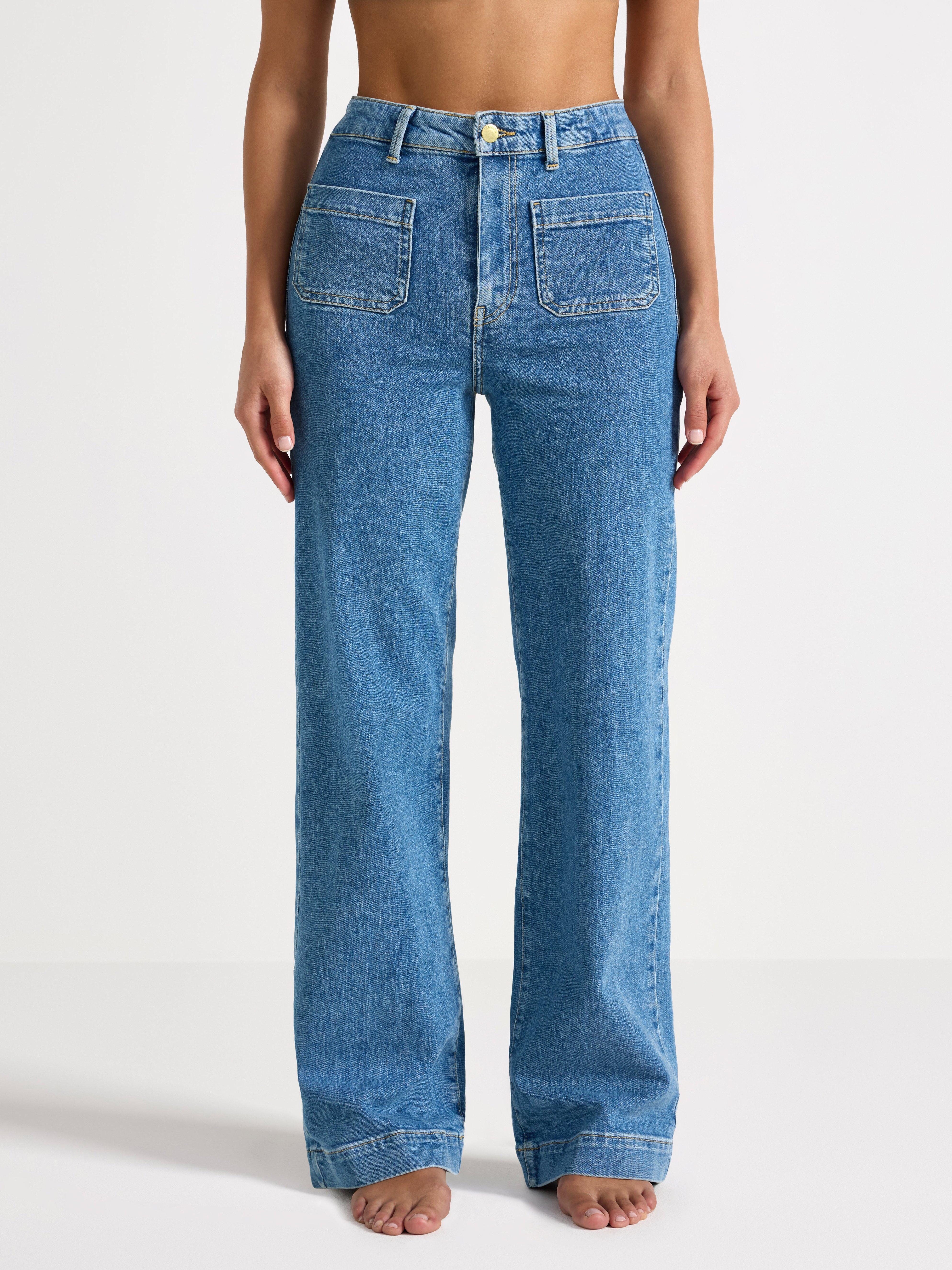 Jeans - Dame - Blank