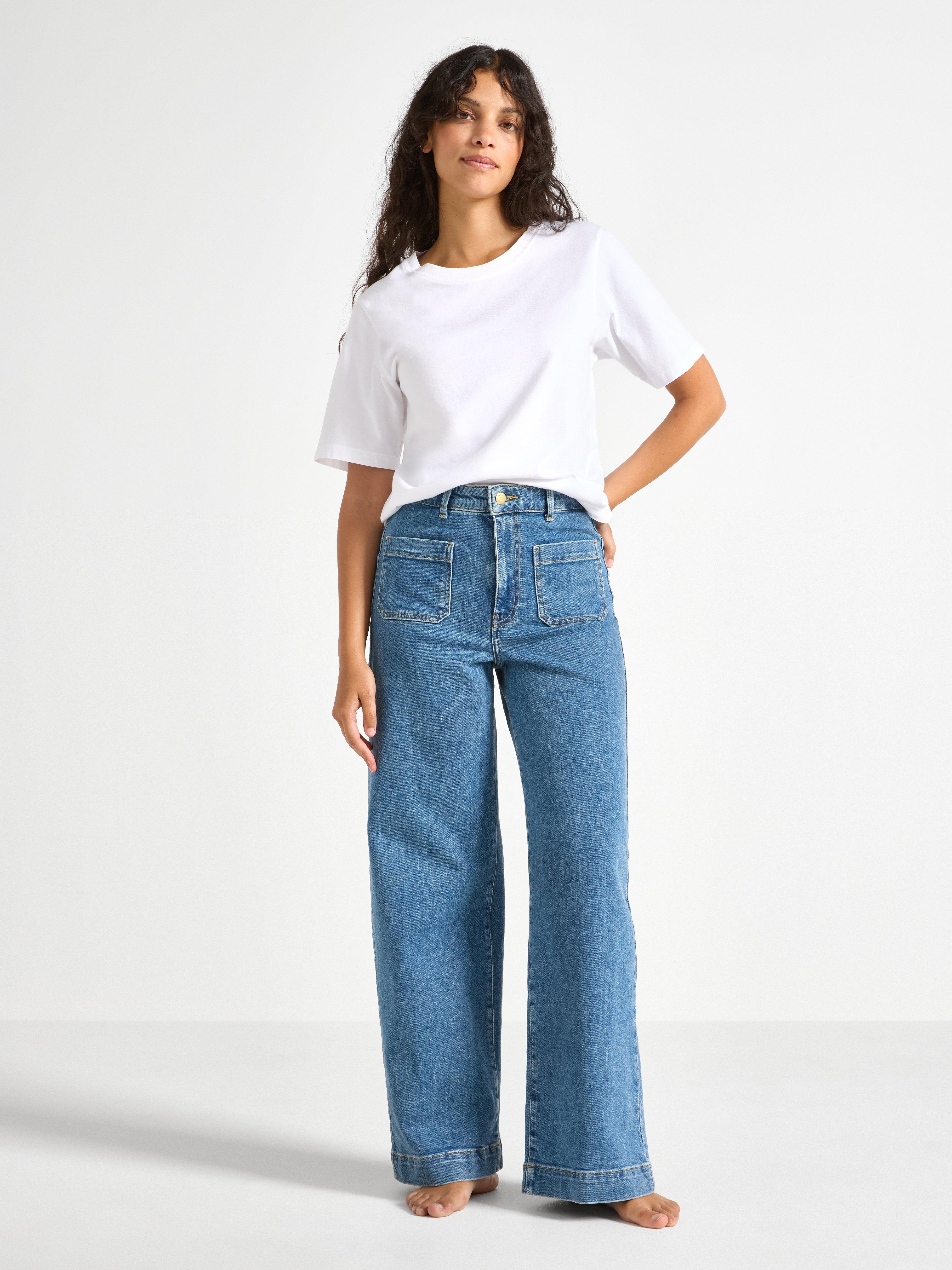 Jeans - Dame - Blank