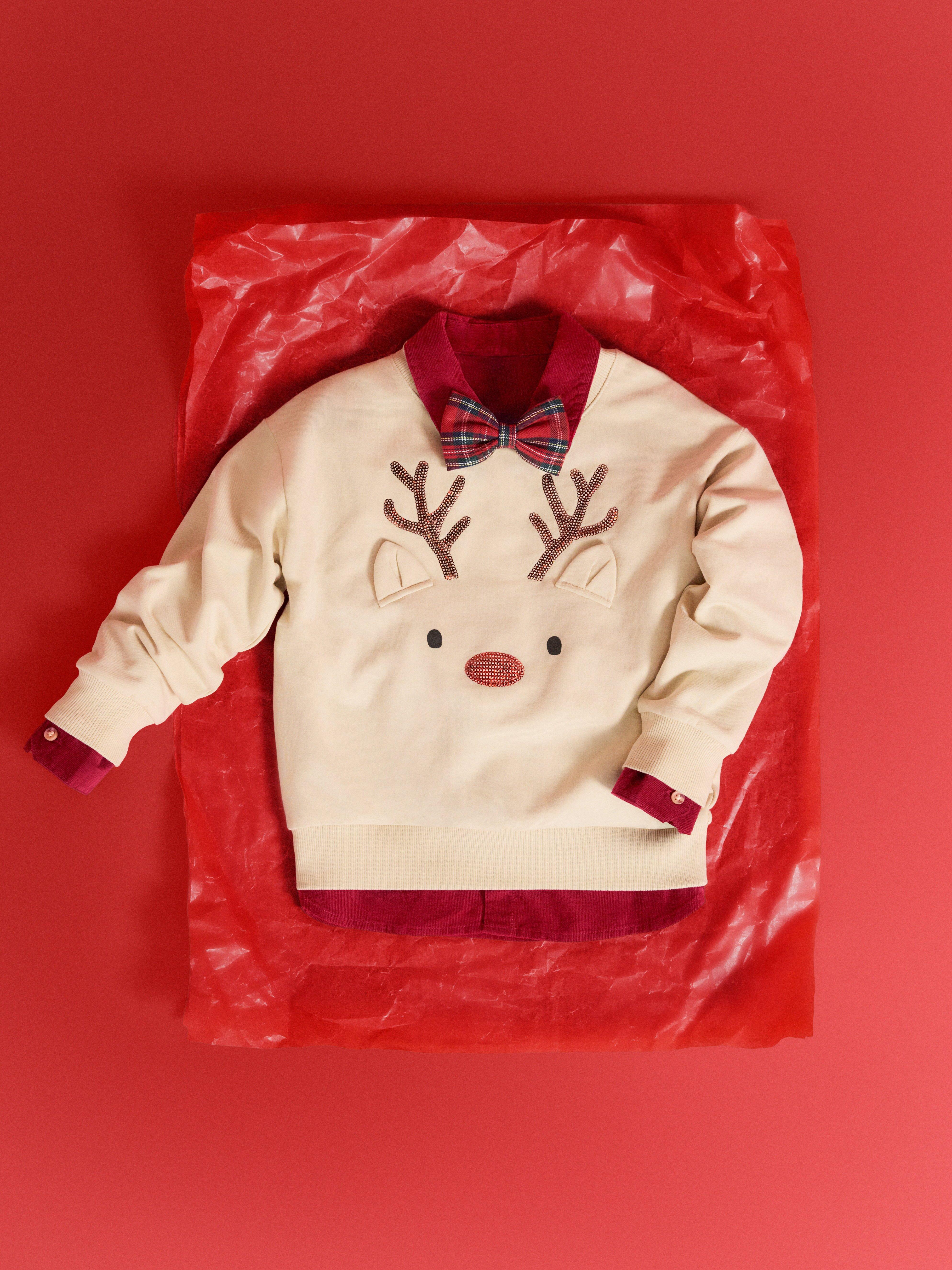 Collegepusero - Lapset - Beige