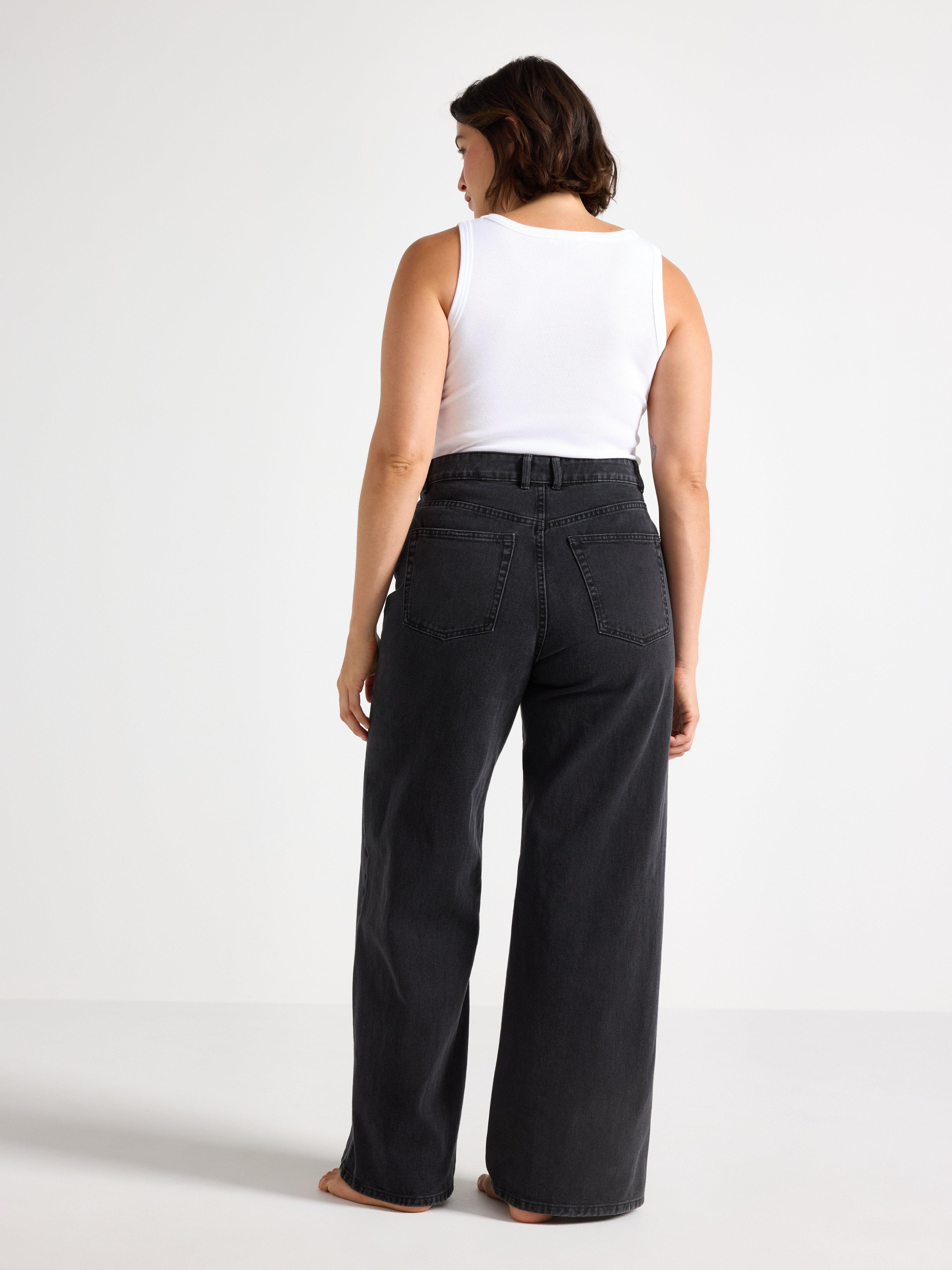 Jeans - Dam - Grå