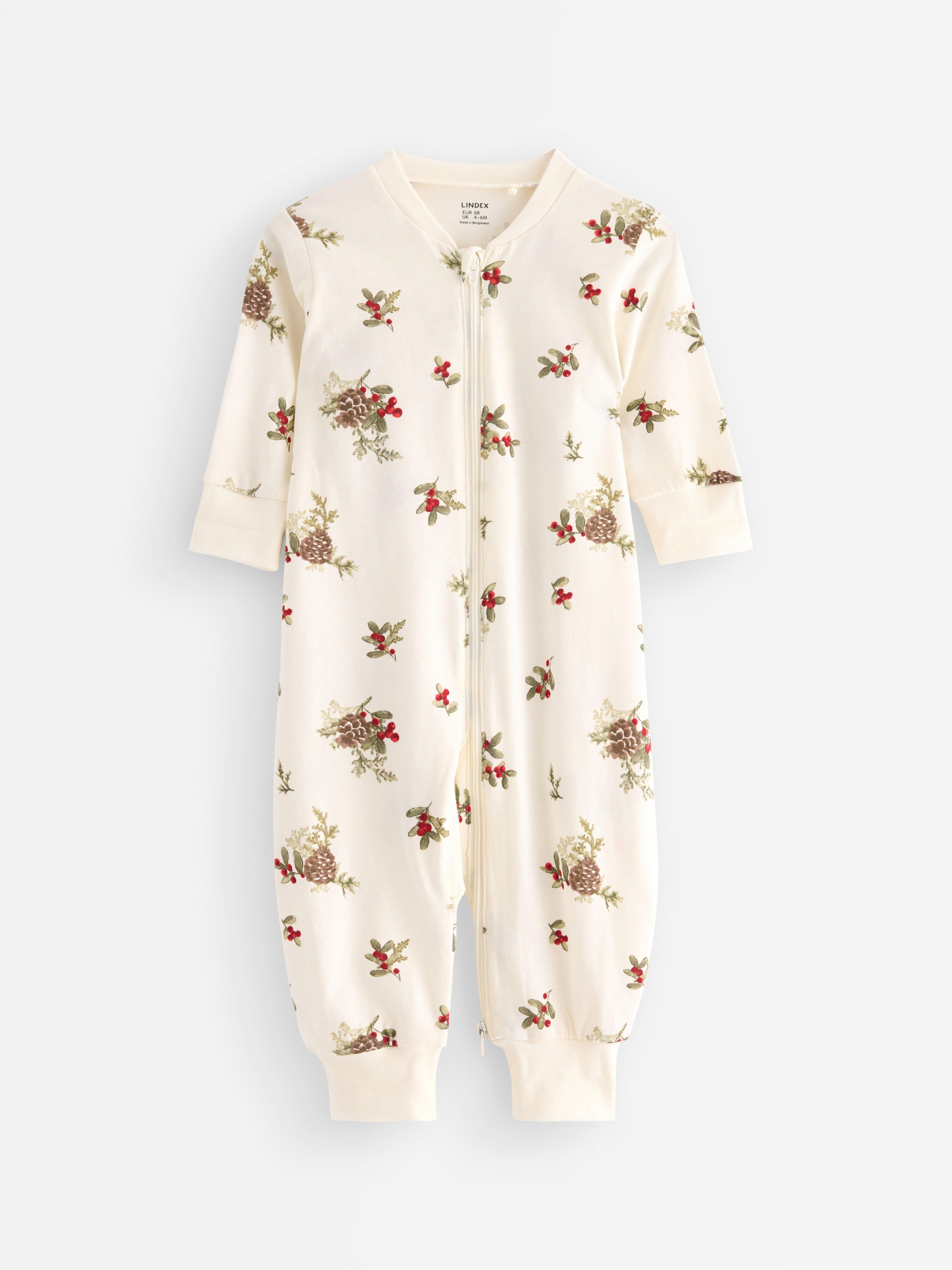 Yksiosainen pyjama - Lapset - Valkoinen