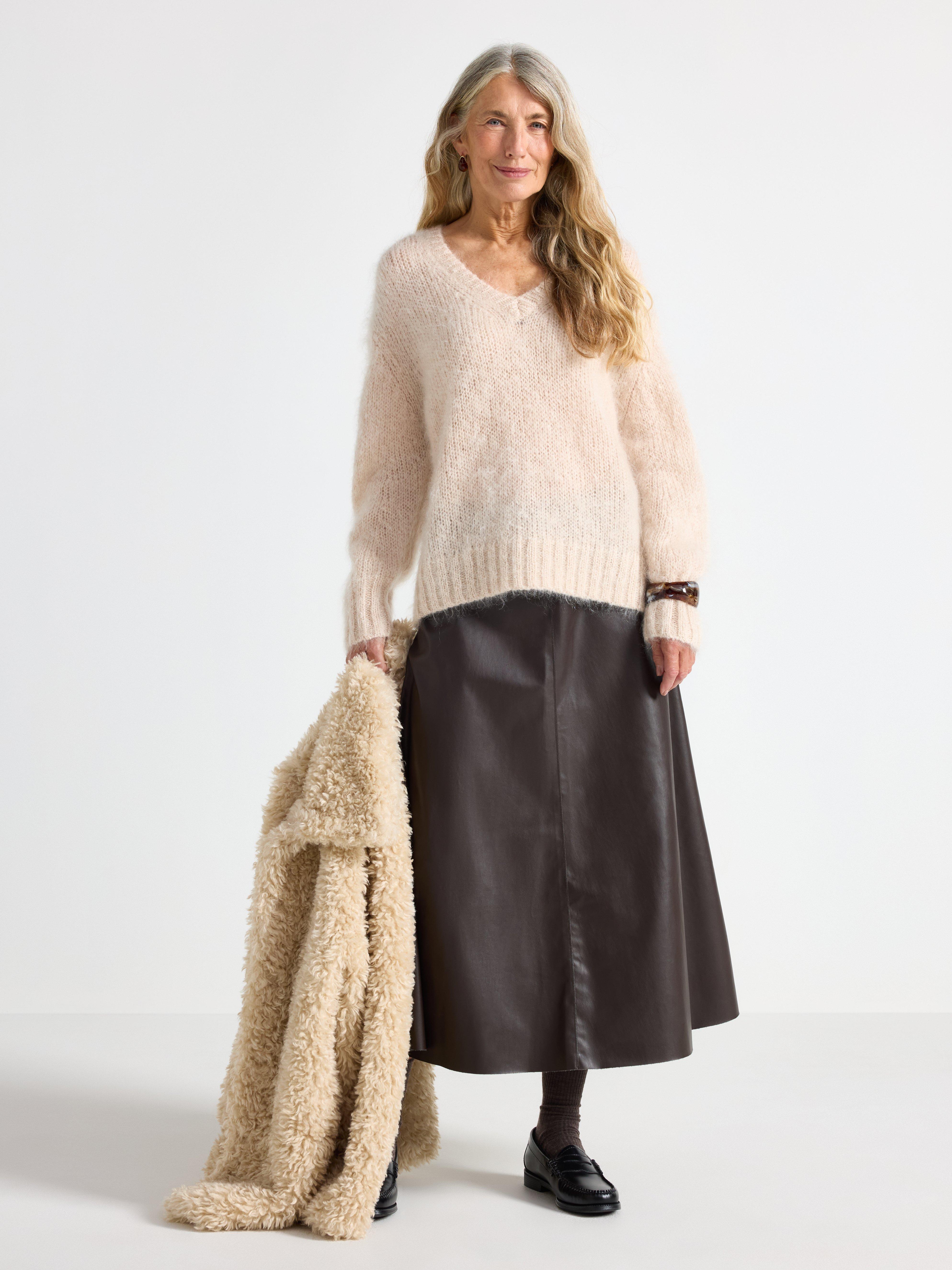 Skirt - Womens Wear - Brown