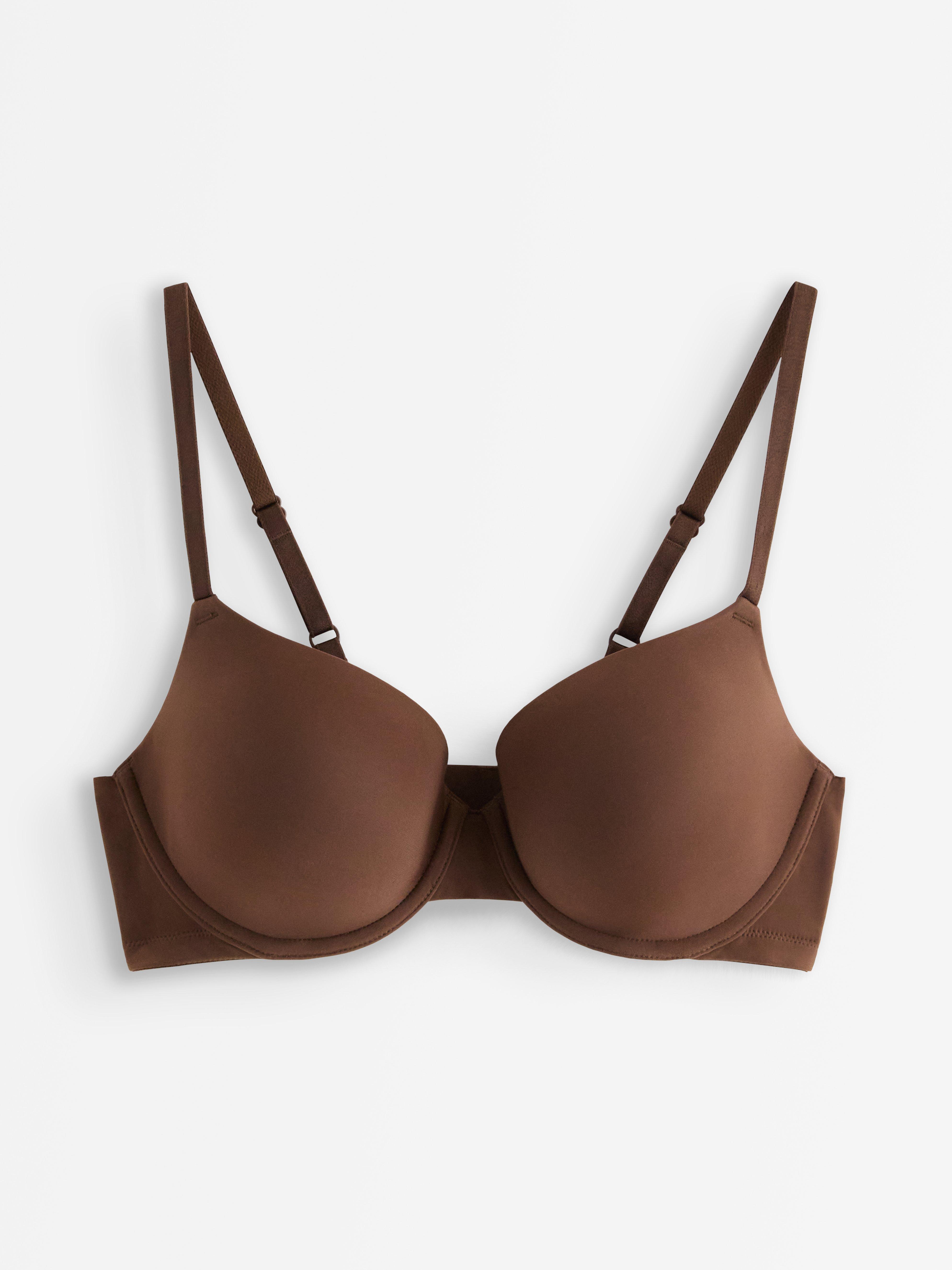 Lilja T-shirt Bra - Lingerie - Brown