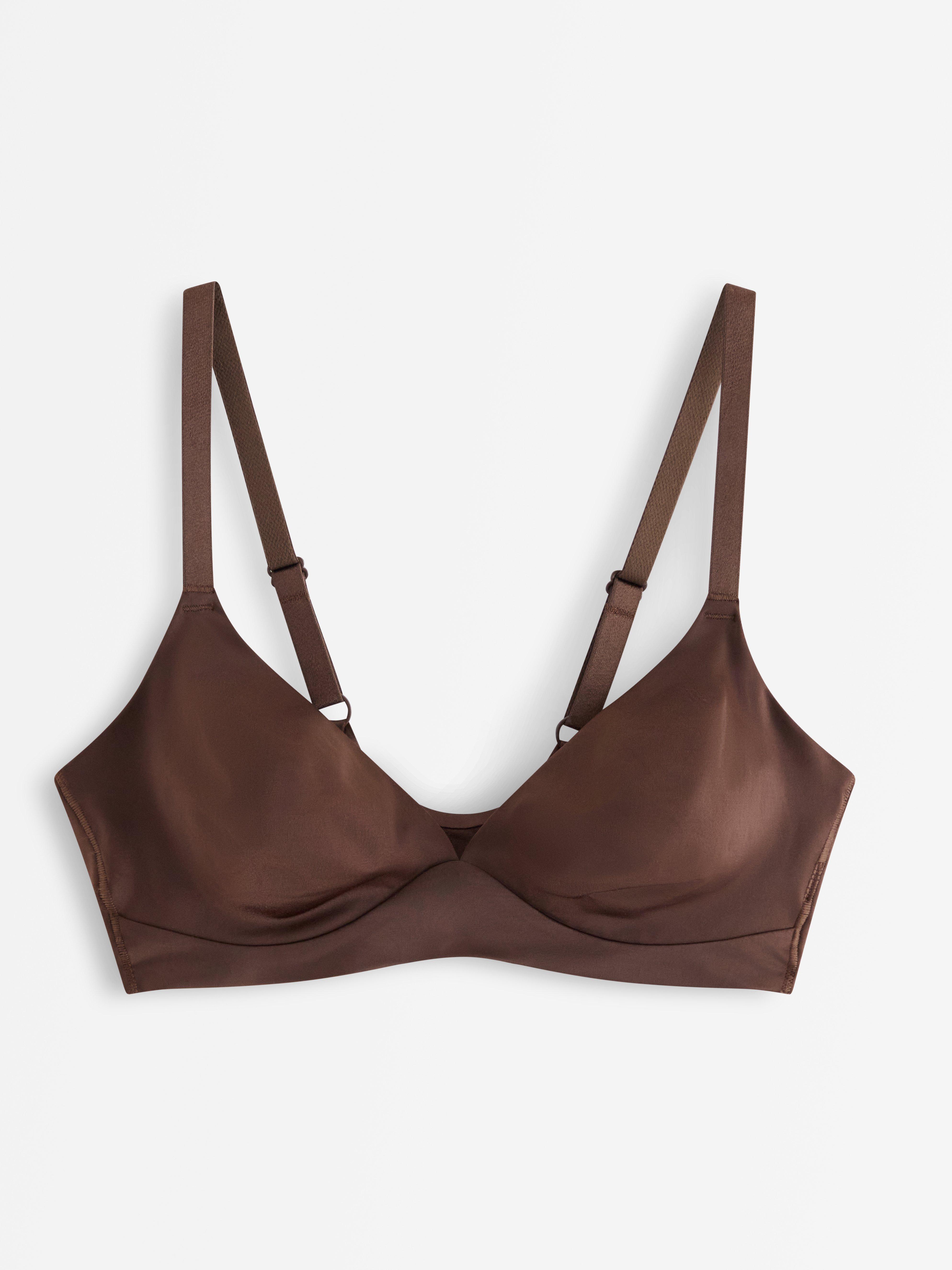 Soft Bra - Lingerie - Brown