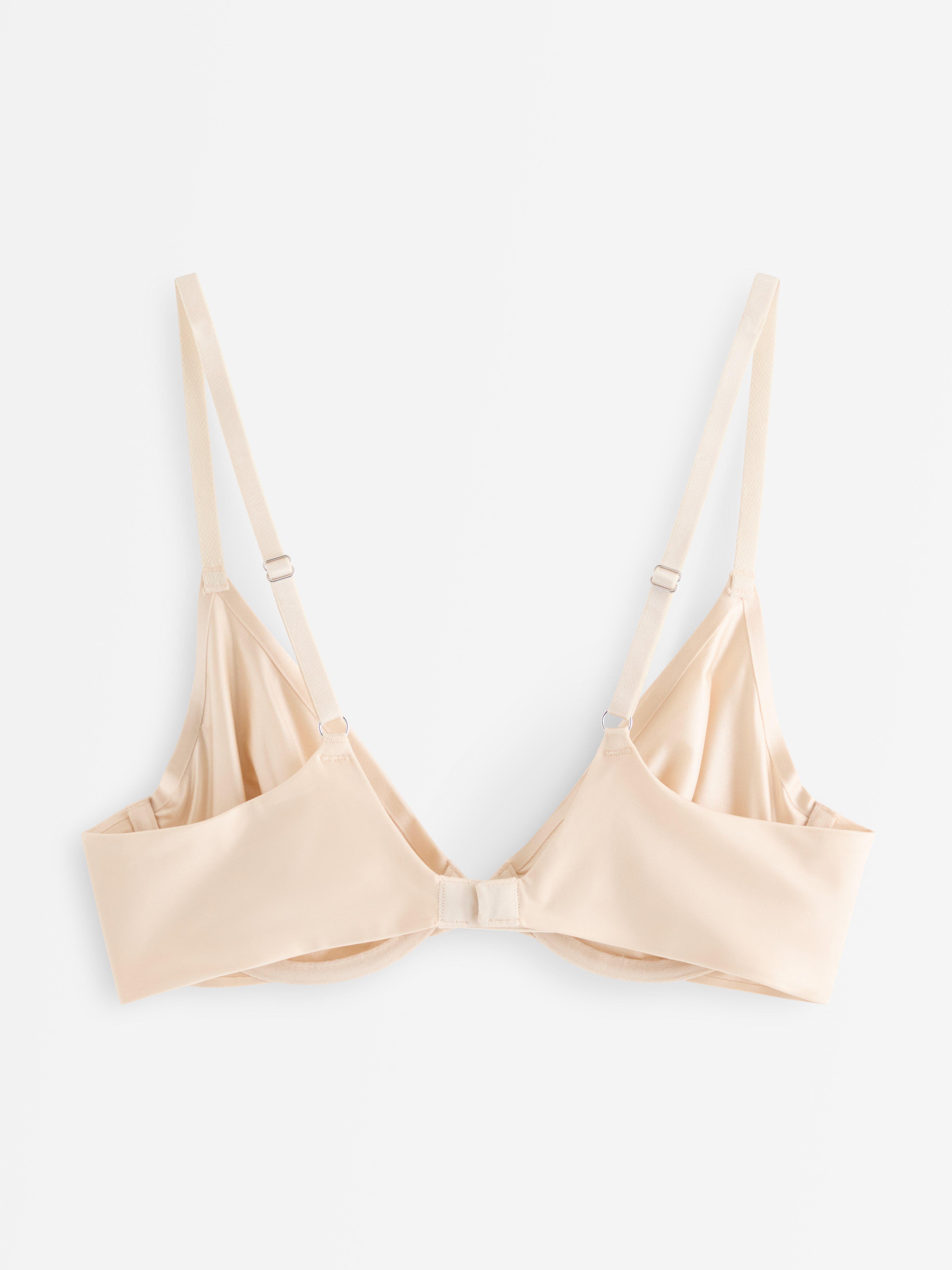 Podprsenka Unpadded - Spodní prádlo - Béžová
