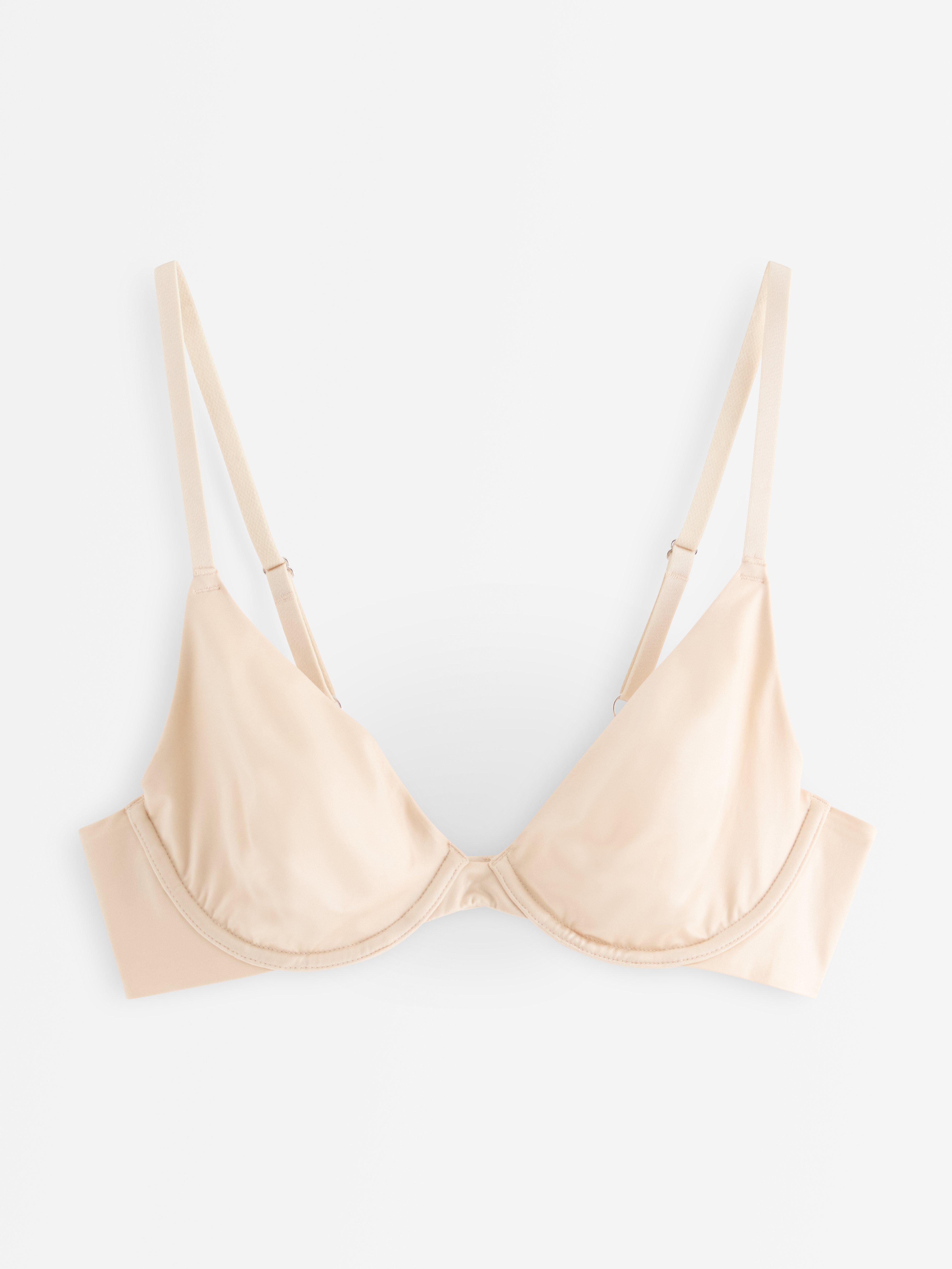 Podprsenka Unpadded - Spodní prádlo - Béžová