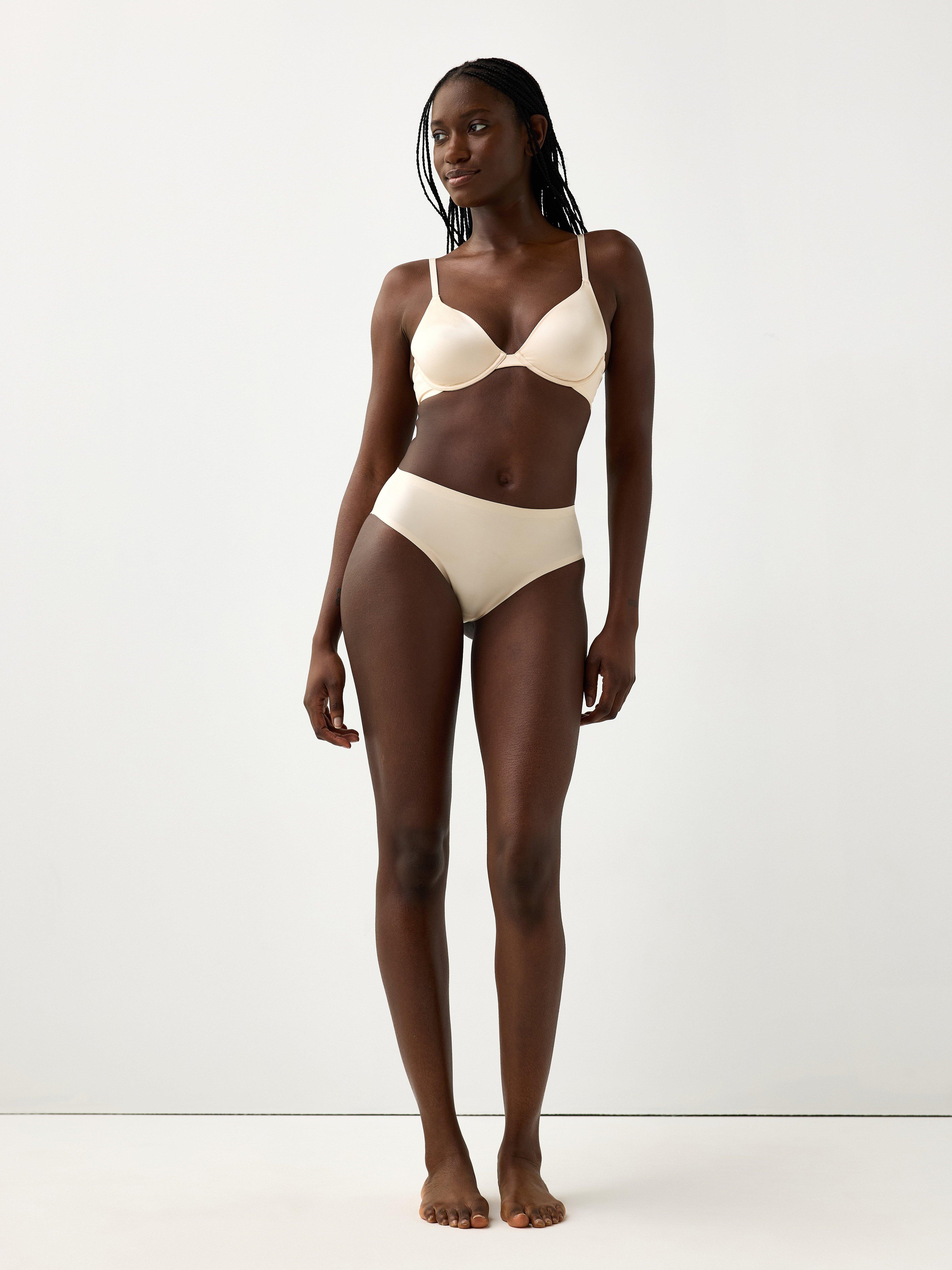 Uvatteret bh - Undertøj - Beige