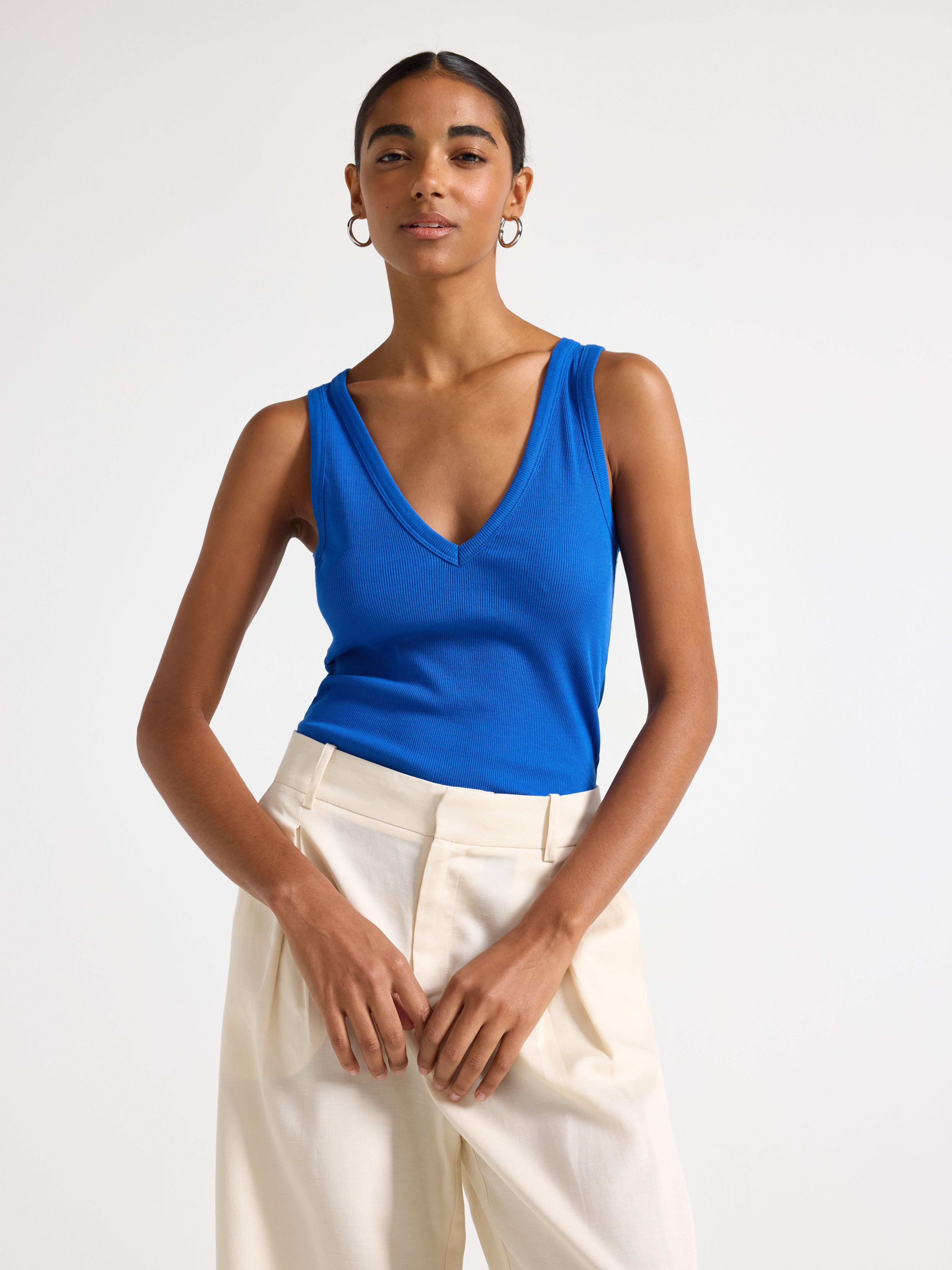 Tank Top - Womens Wear - Blue