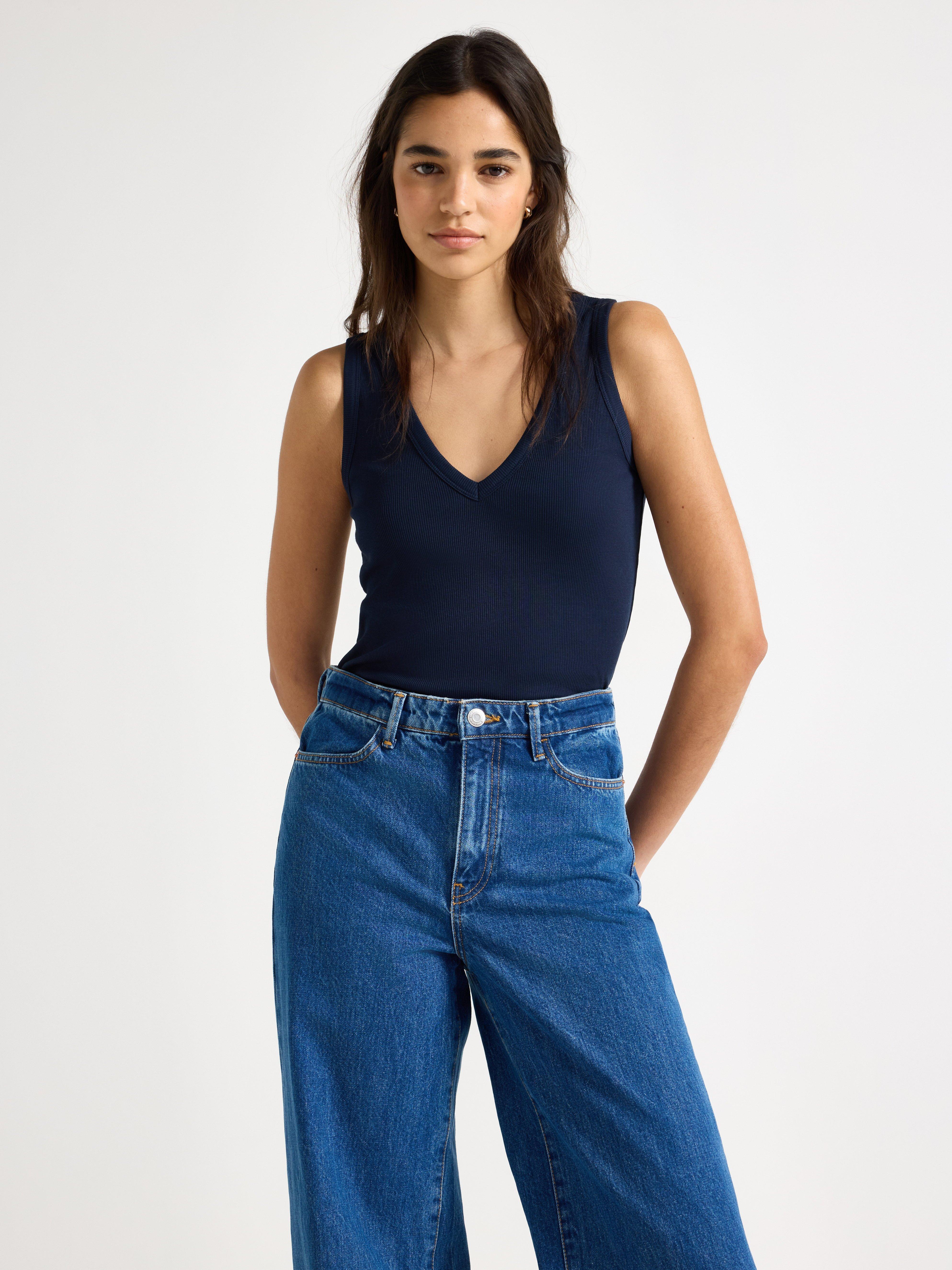 Tank Top - Womens Wear - Blue