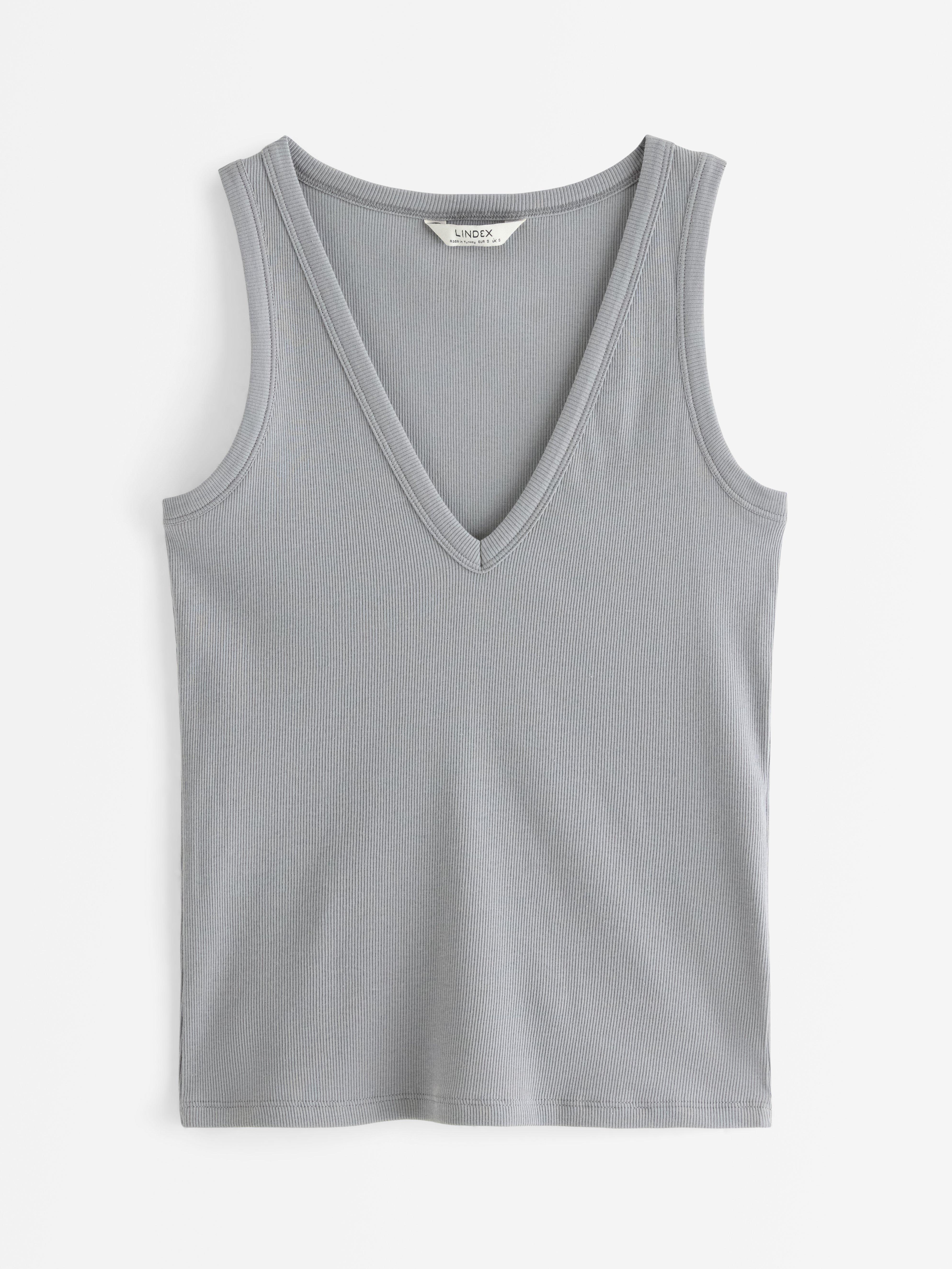 Tanktop - Dame - Grå