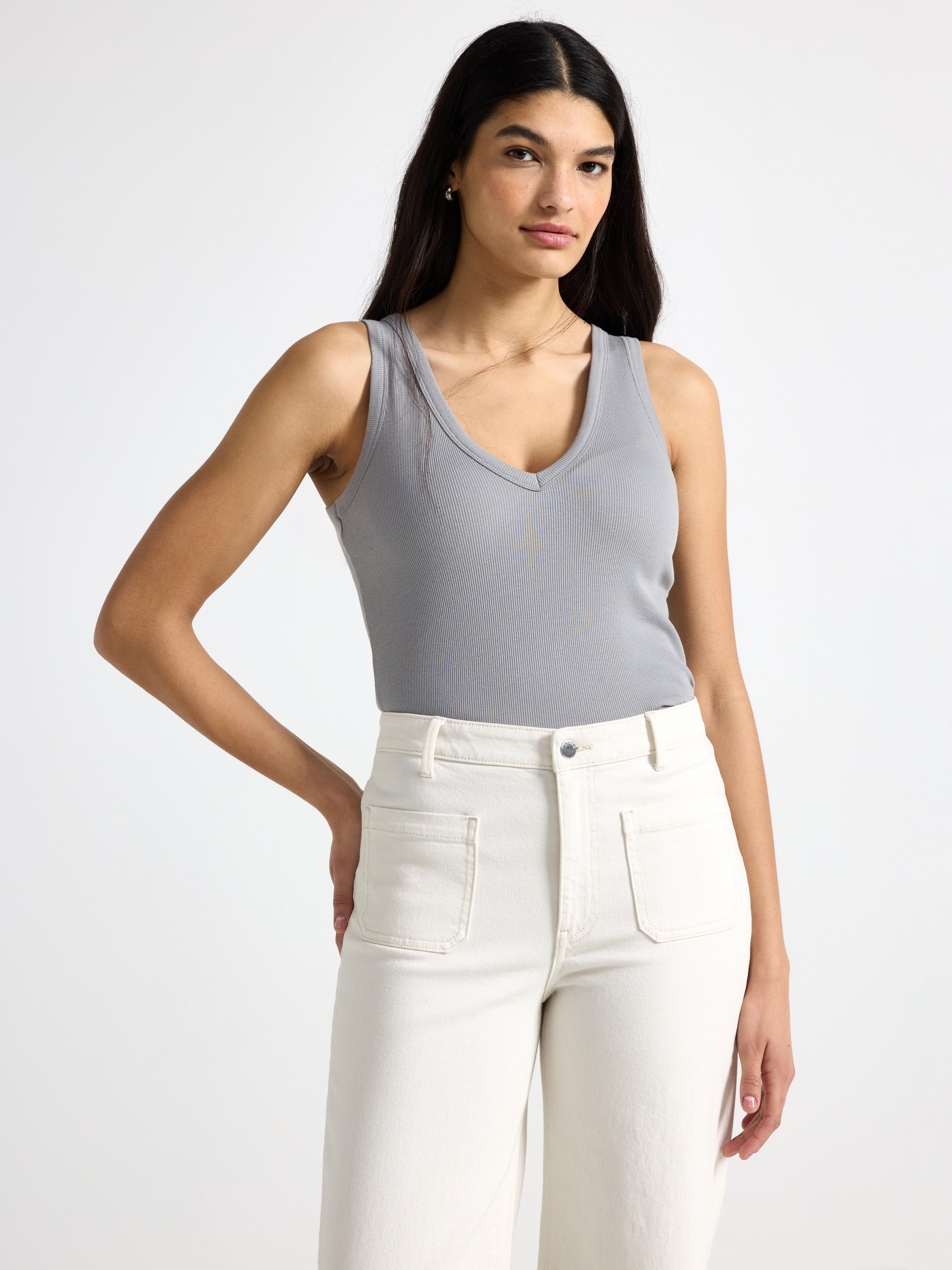 Tank Top - Womens Wear - Grey