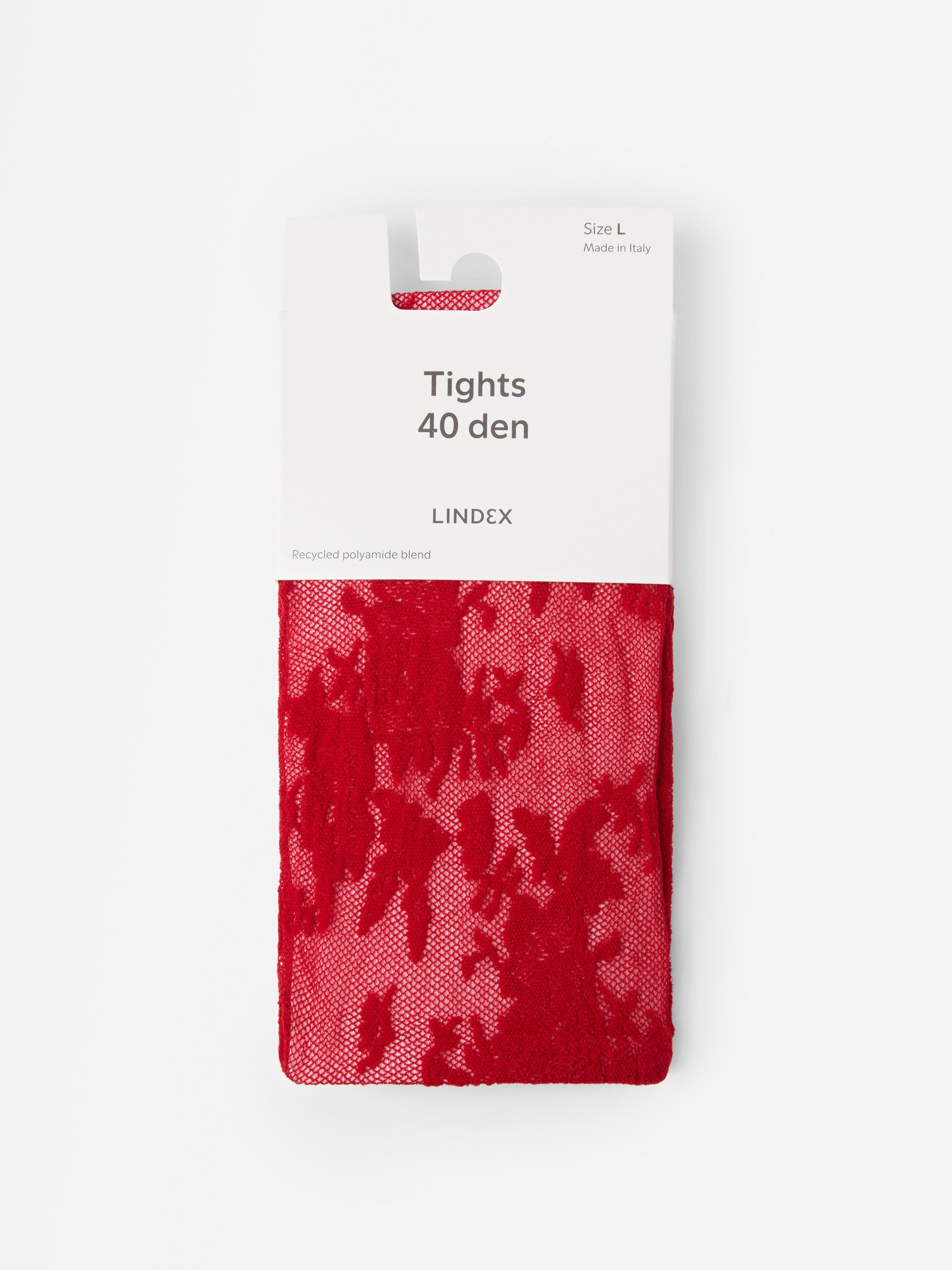 Tights - Lingerie - Red