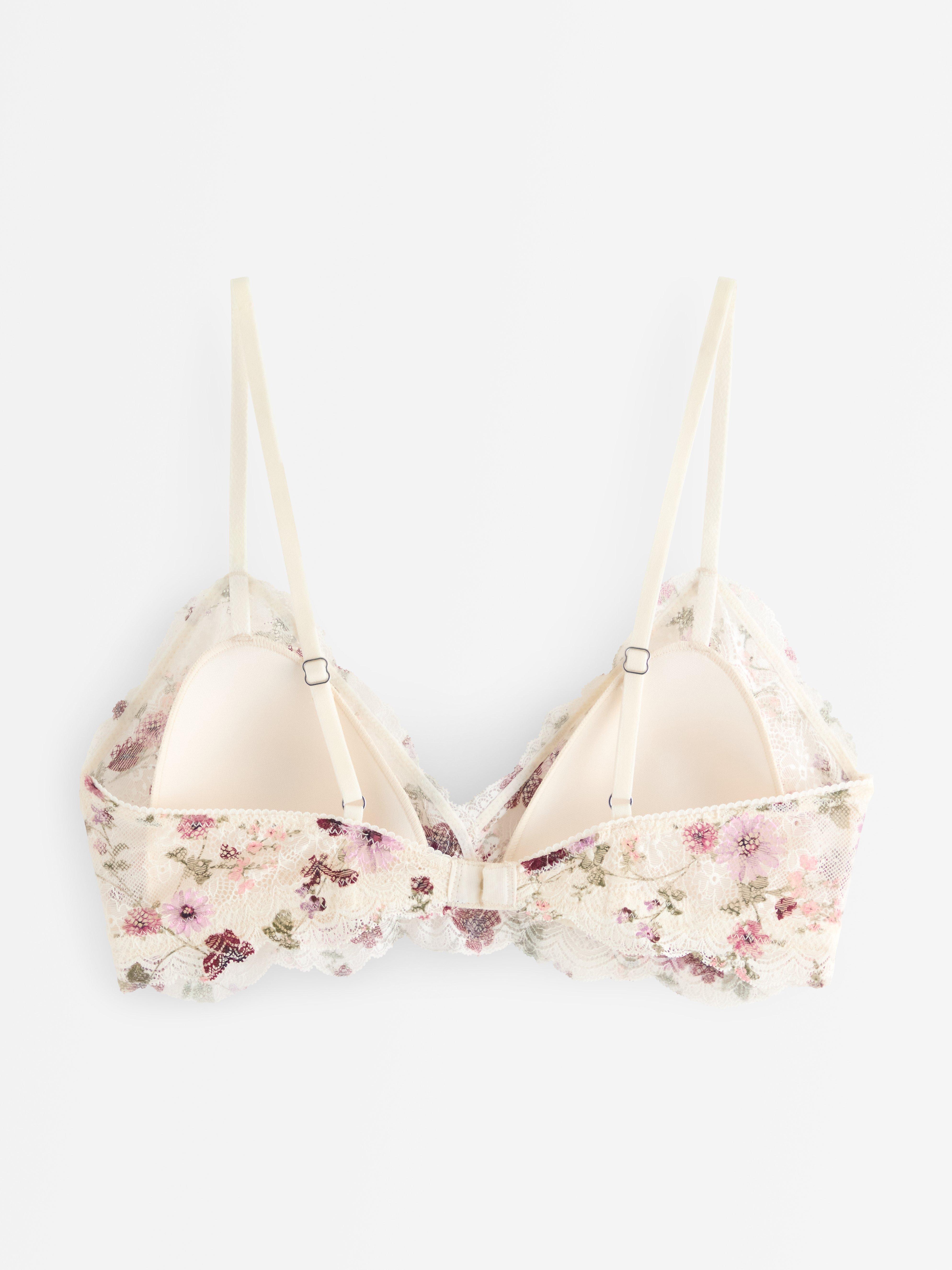 Bralette podprsenka - Spodní prádlo - Bílá