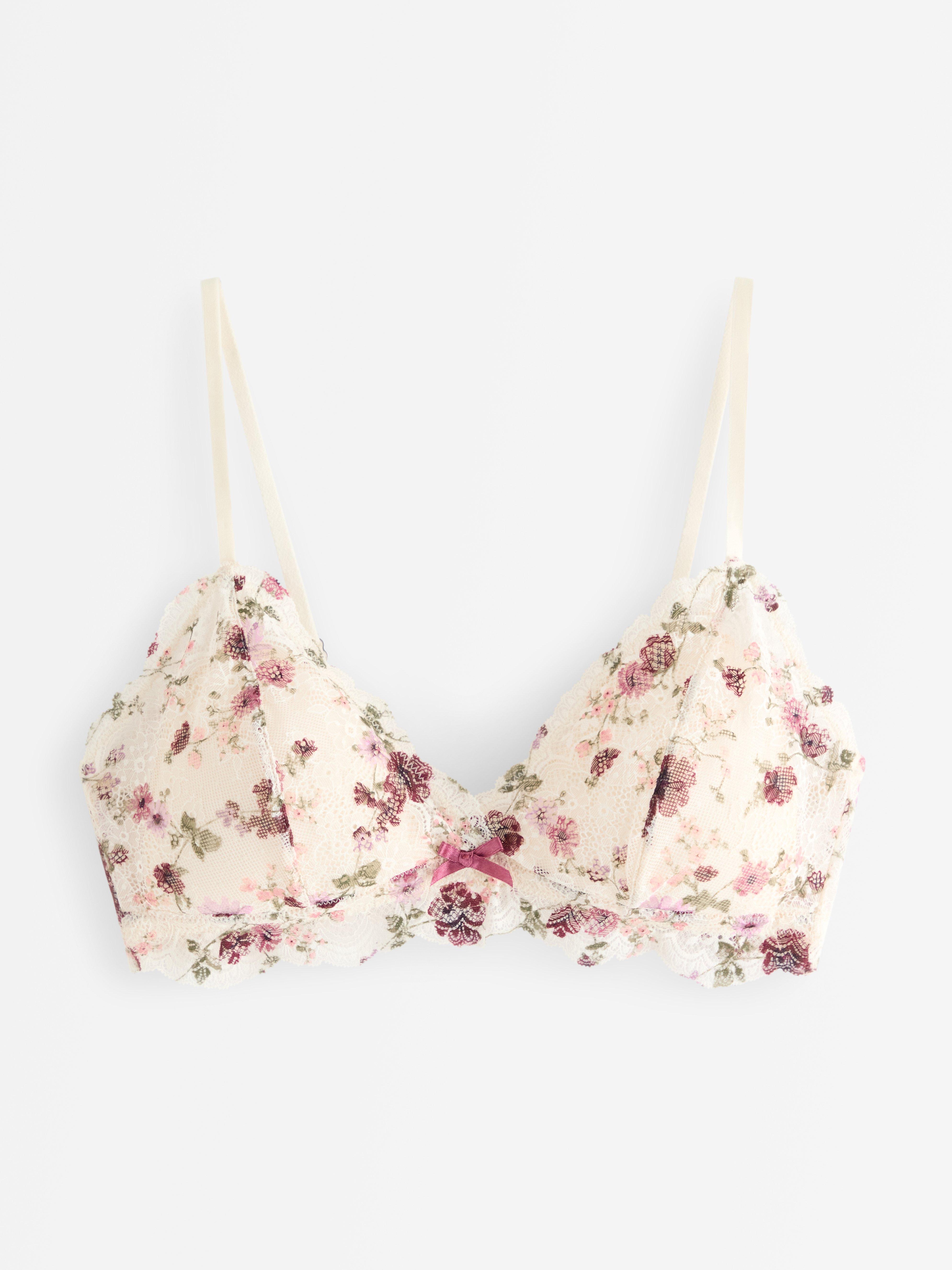 Bralette - Undertøy - Hvit