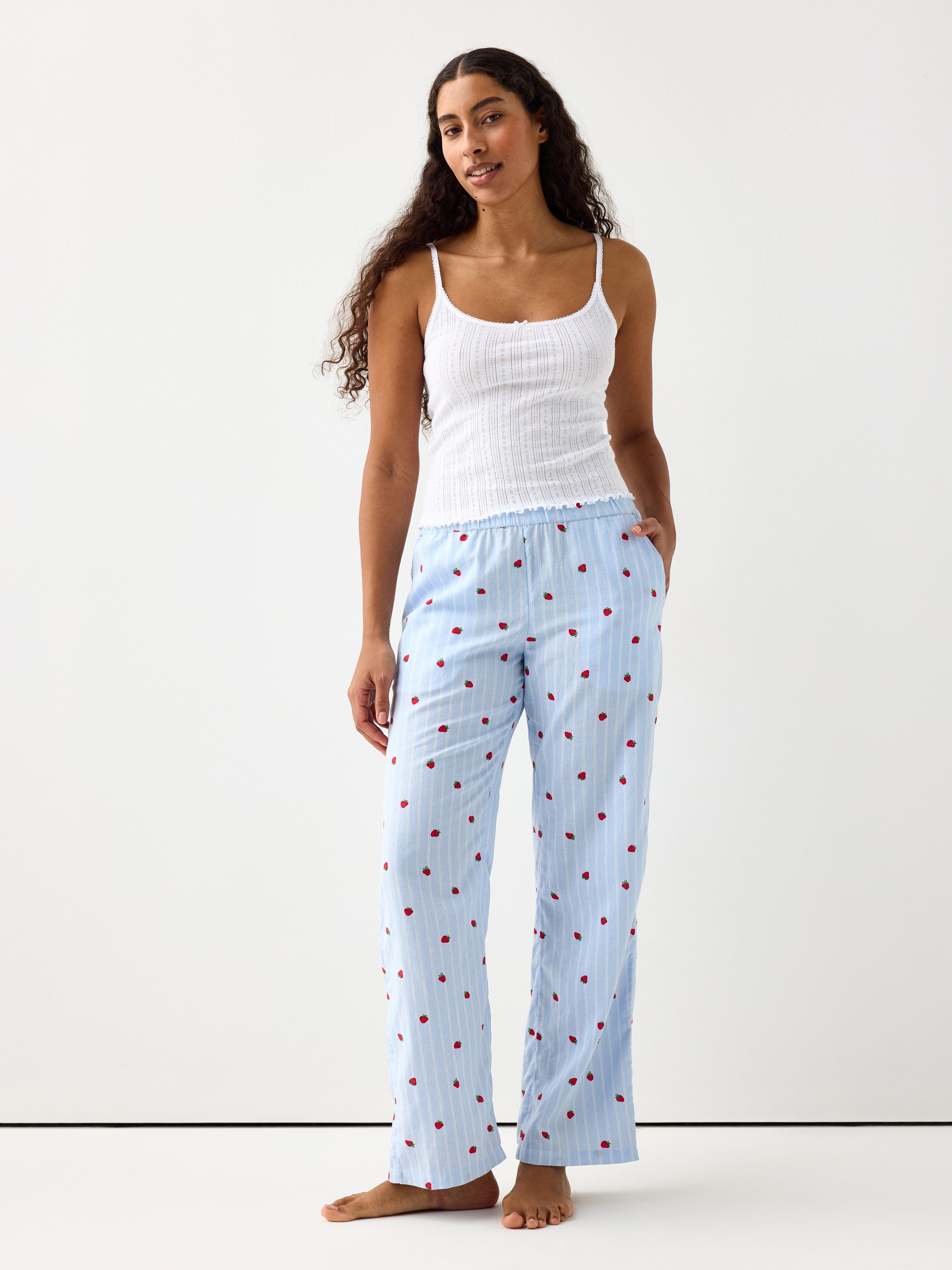Pyjama Trousers - Lingerie - Blue