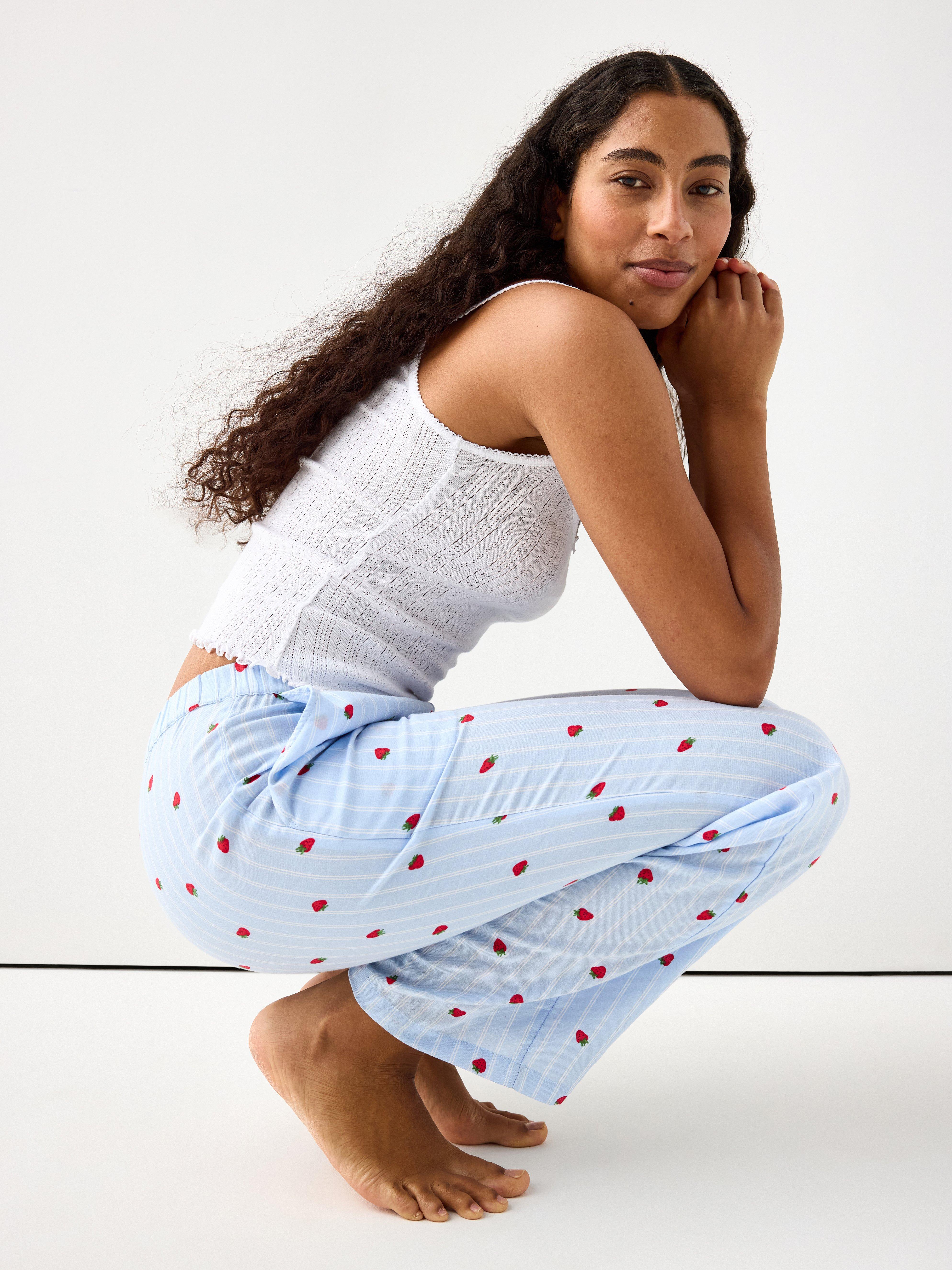 Pyjama Trousers - Lingerie - Blue