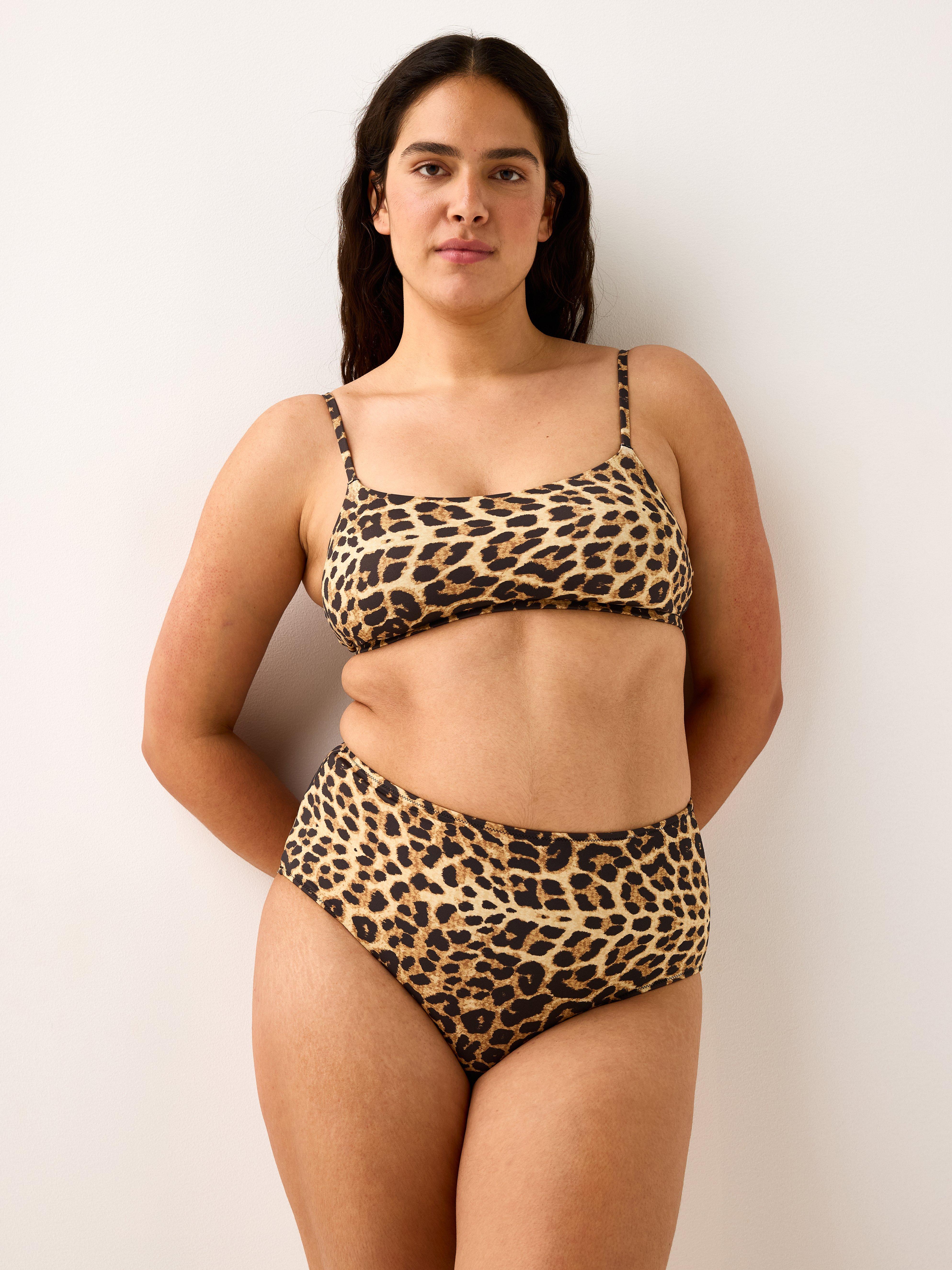 Bikinitrosa Hög - Underkläder - Beige