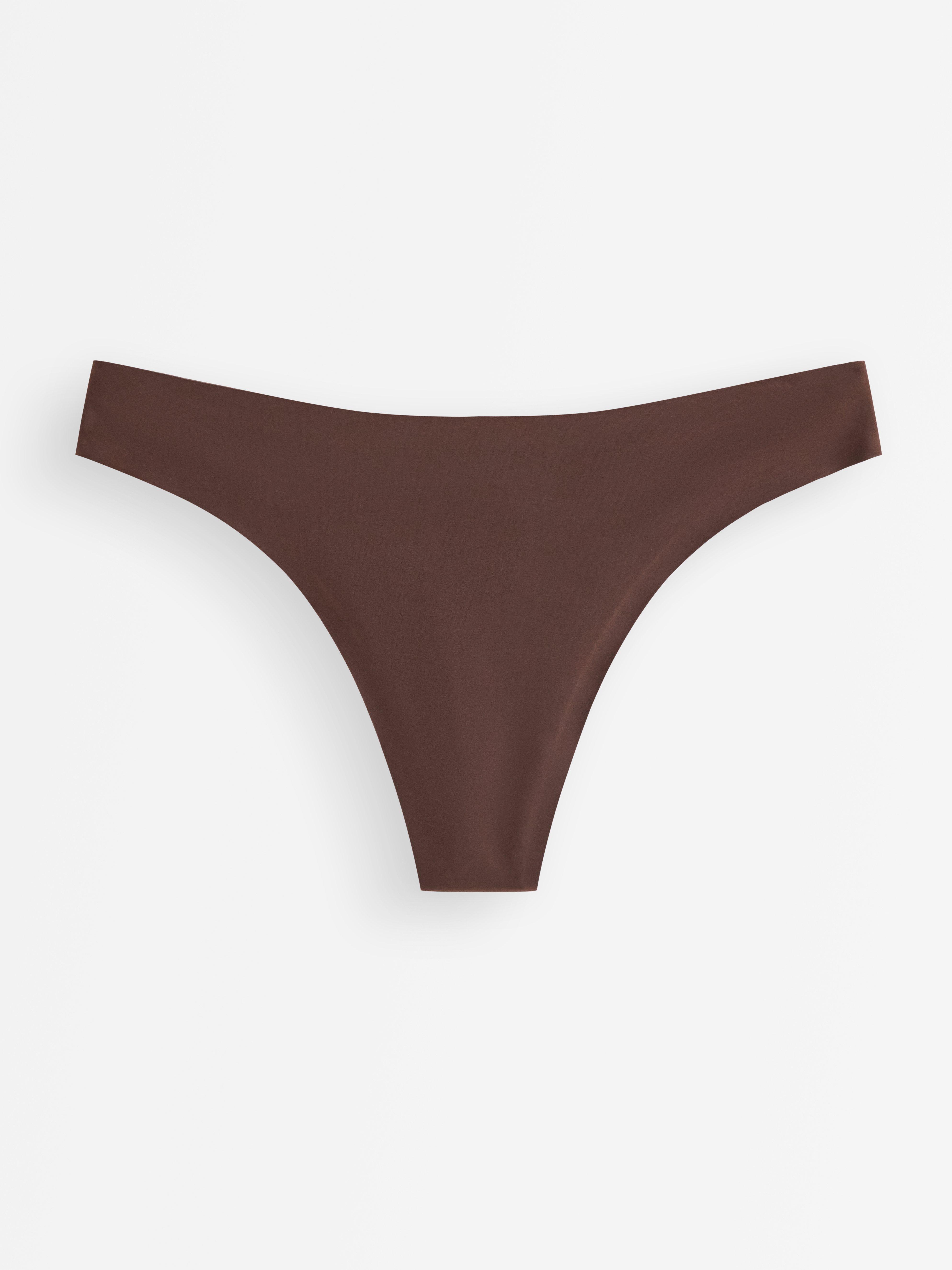 Thong Regular - Lingerie - Brown