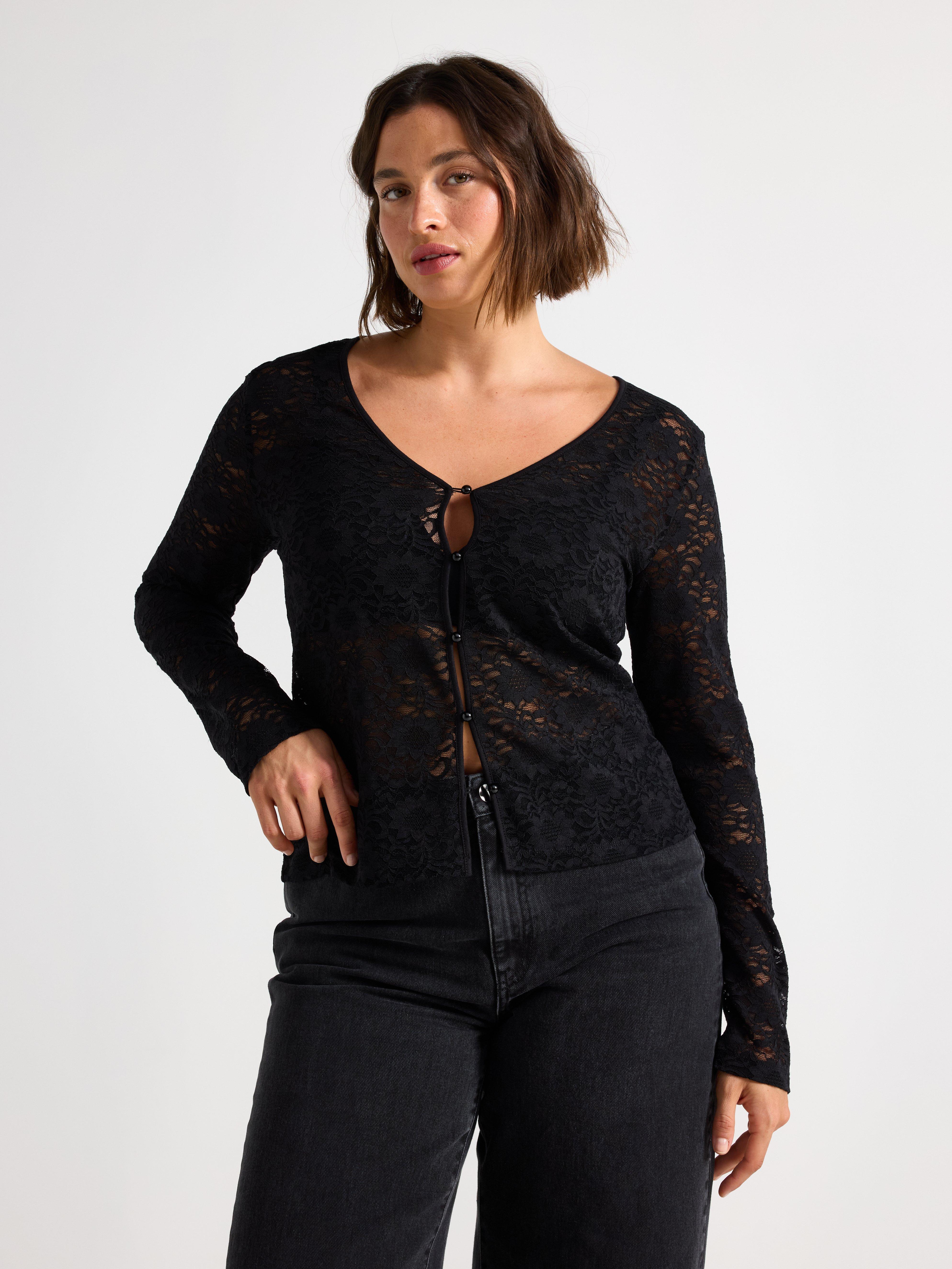 Cardigan - Womens Wear - Black