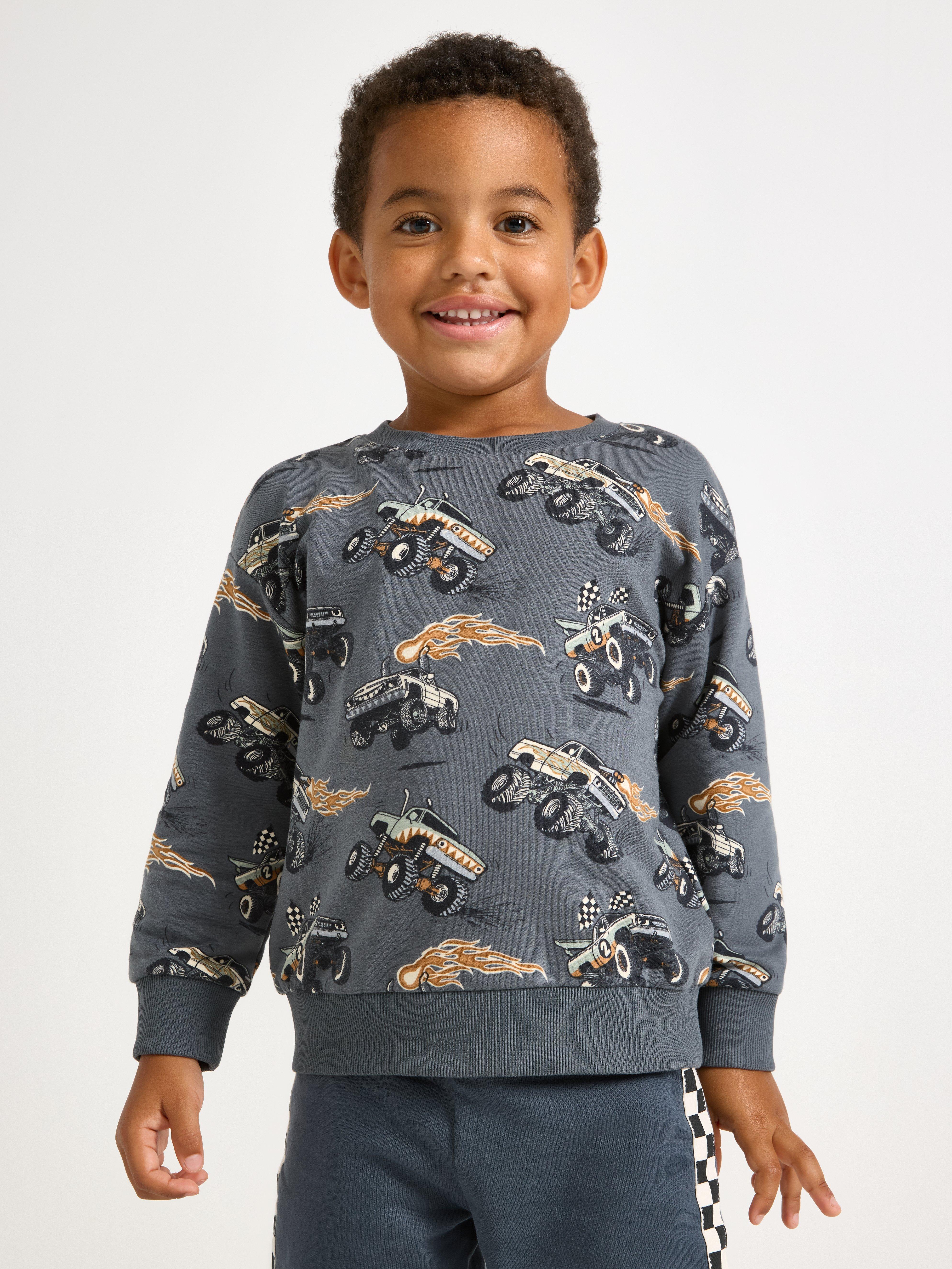 Sweatshirt - Kids Wear - Grey