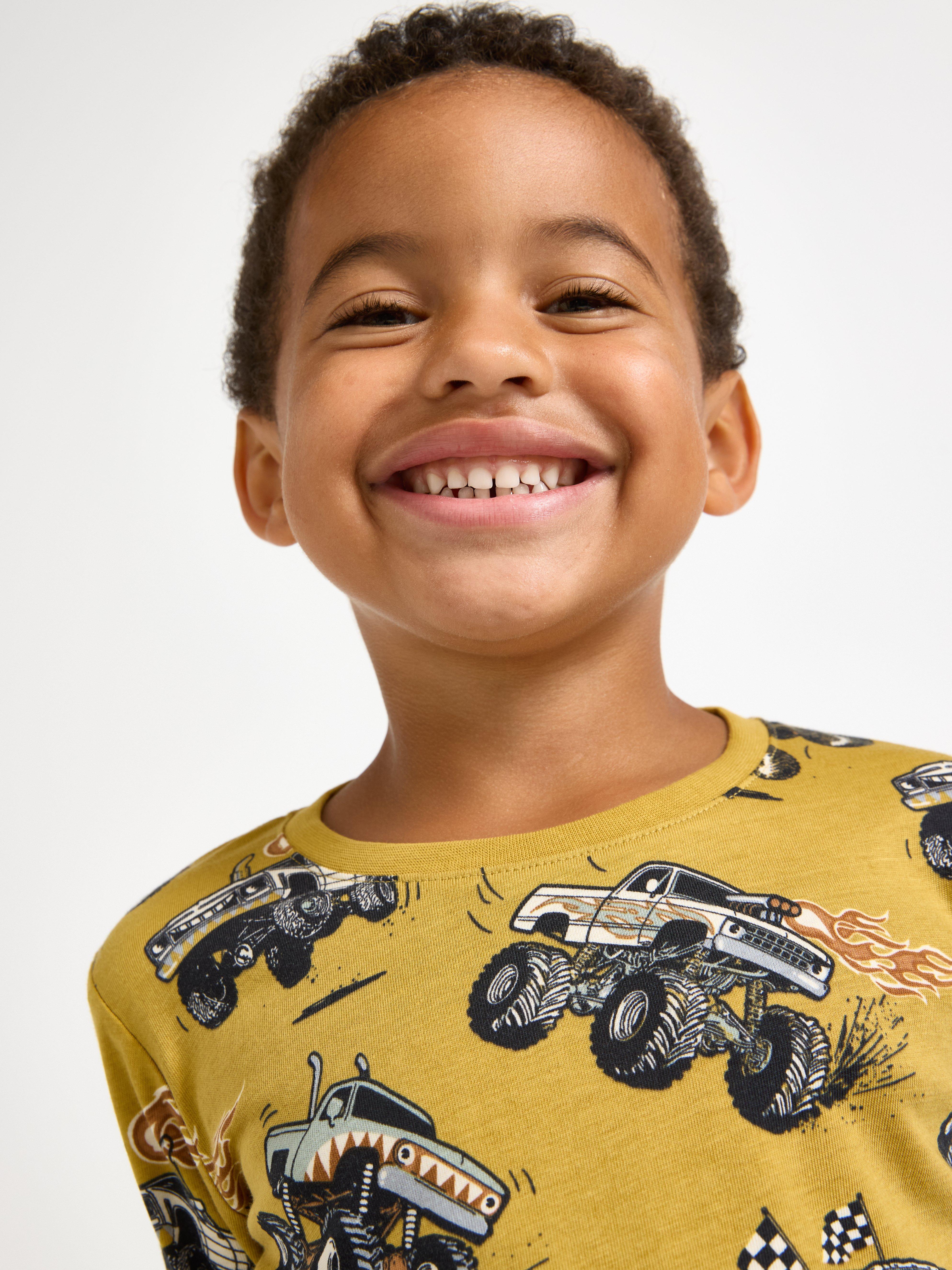 Top - Kids Wear - Green