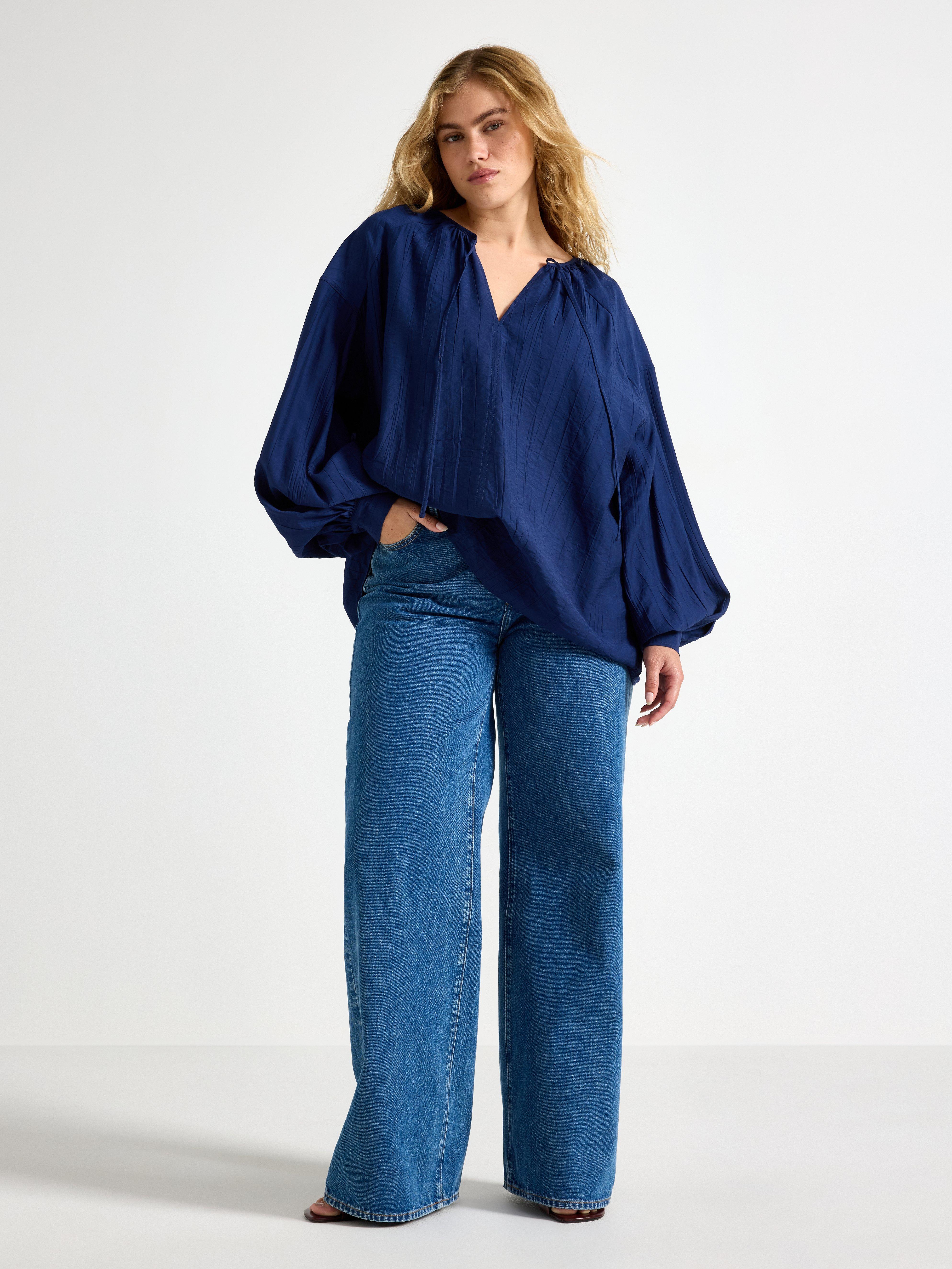 Blus - Dam - Blå