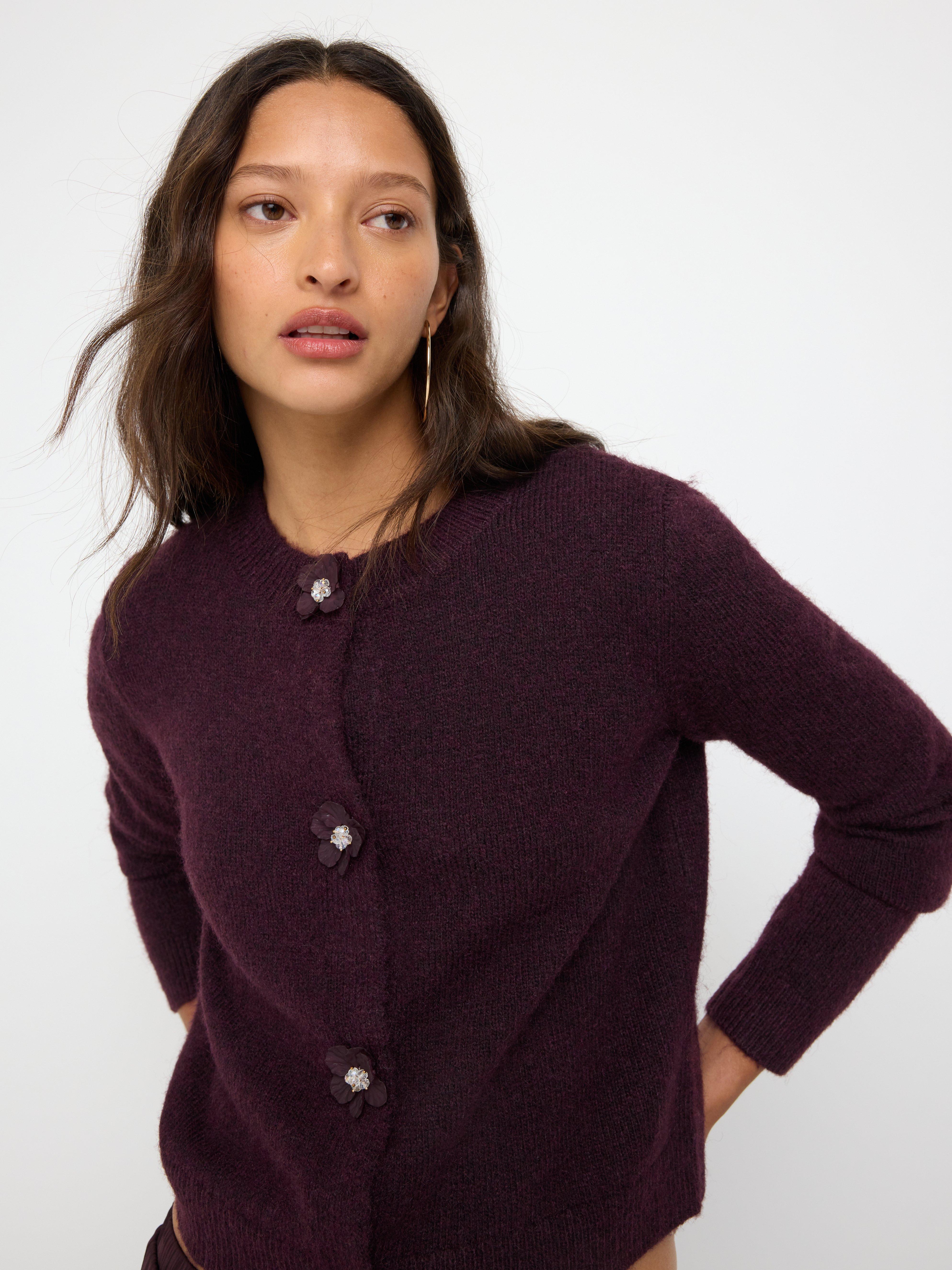 Cardigan - Womens Wear - Red