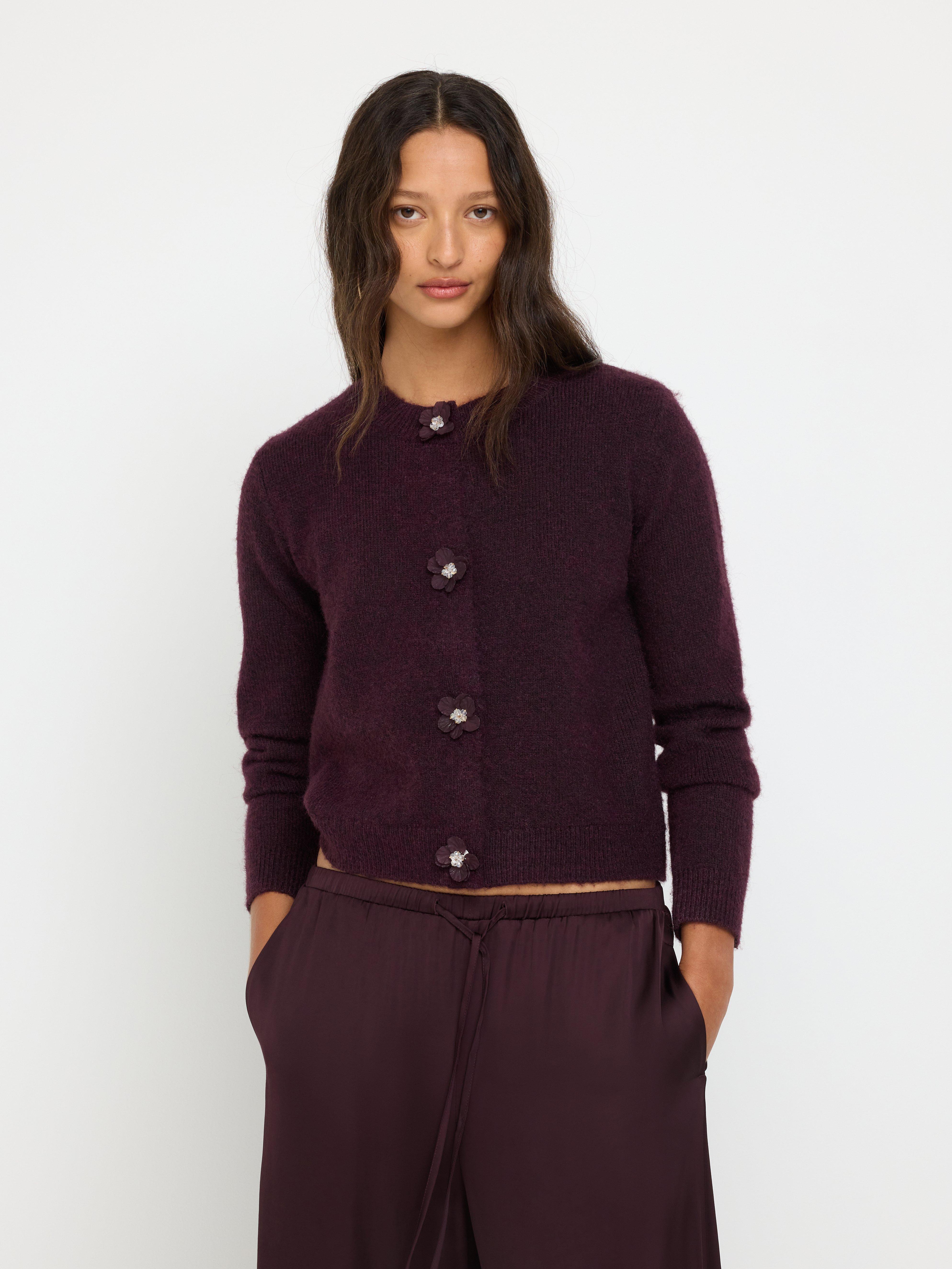 Cardigan - Womens Wear - Red