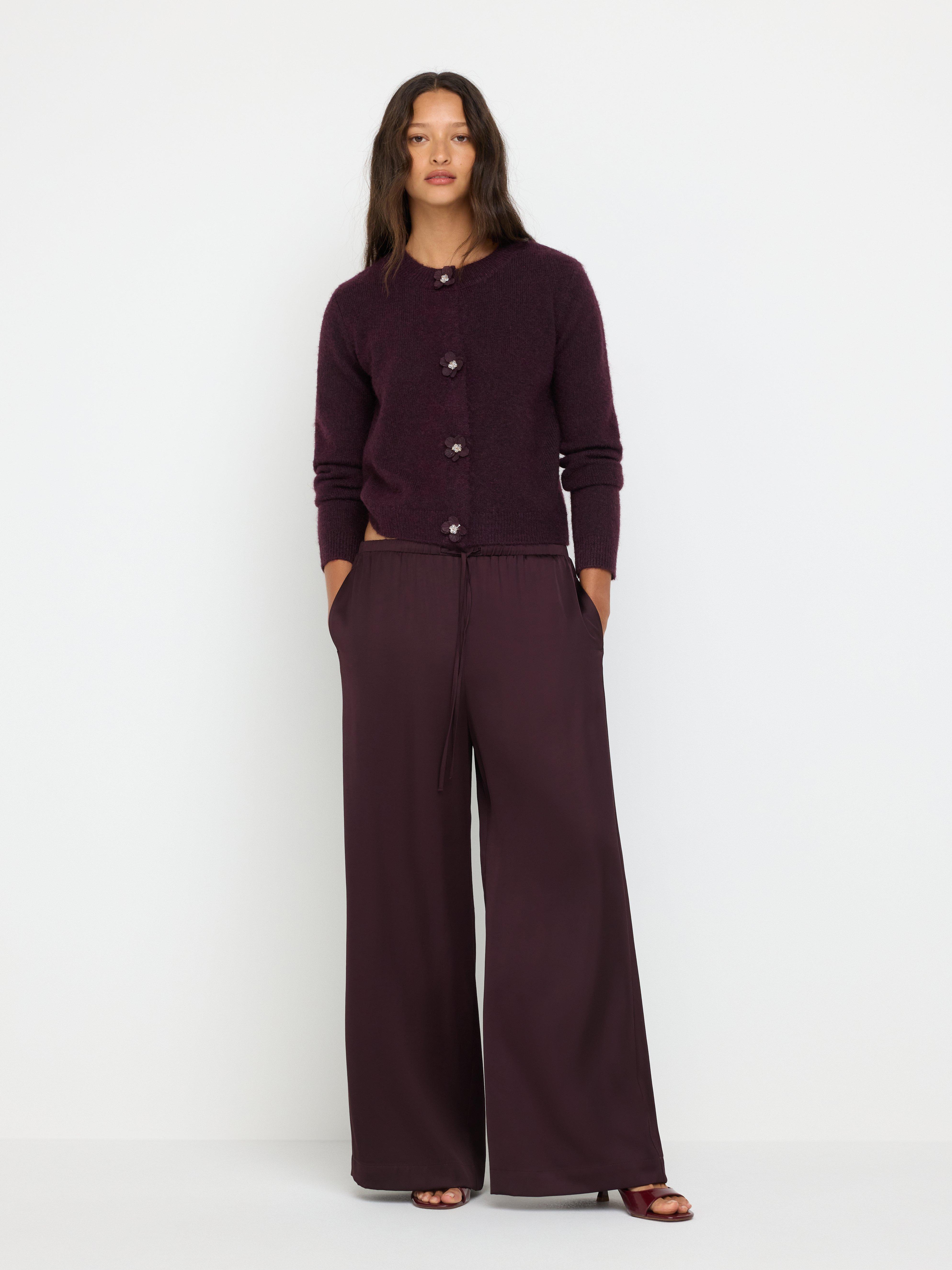 Cardigan - Womens Wear - Red