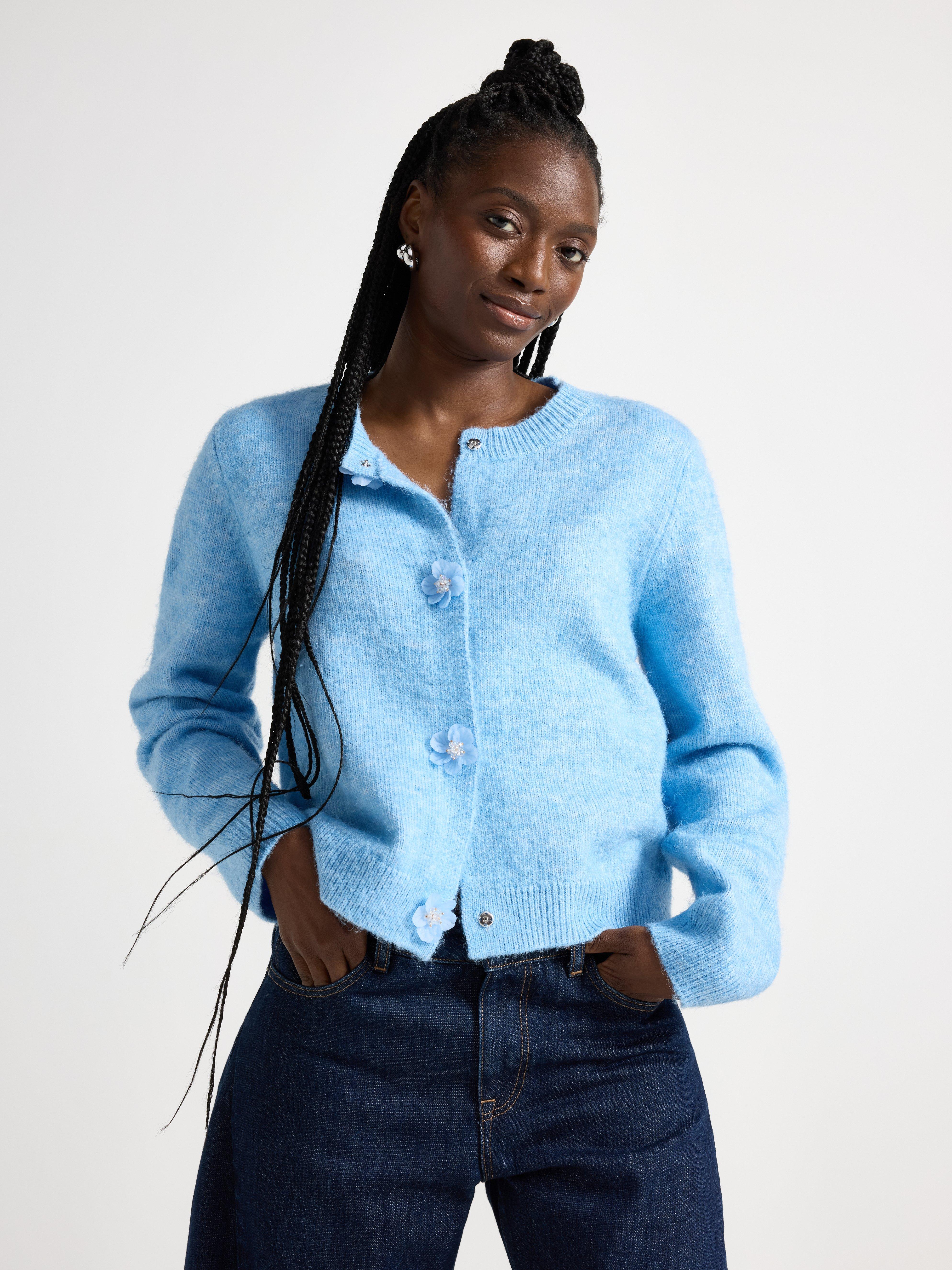 Cardigan - Womens Wear - Blue