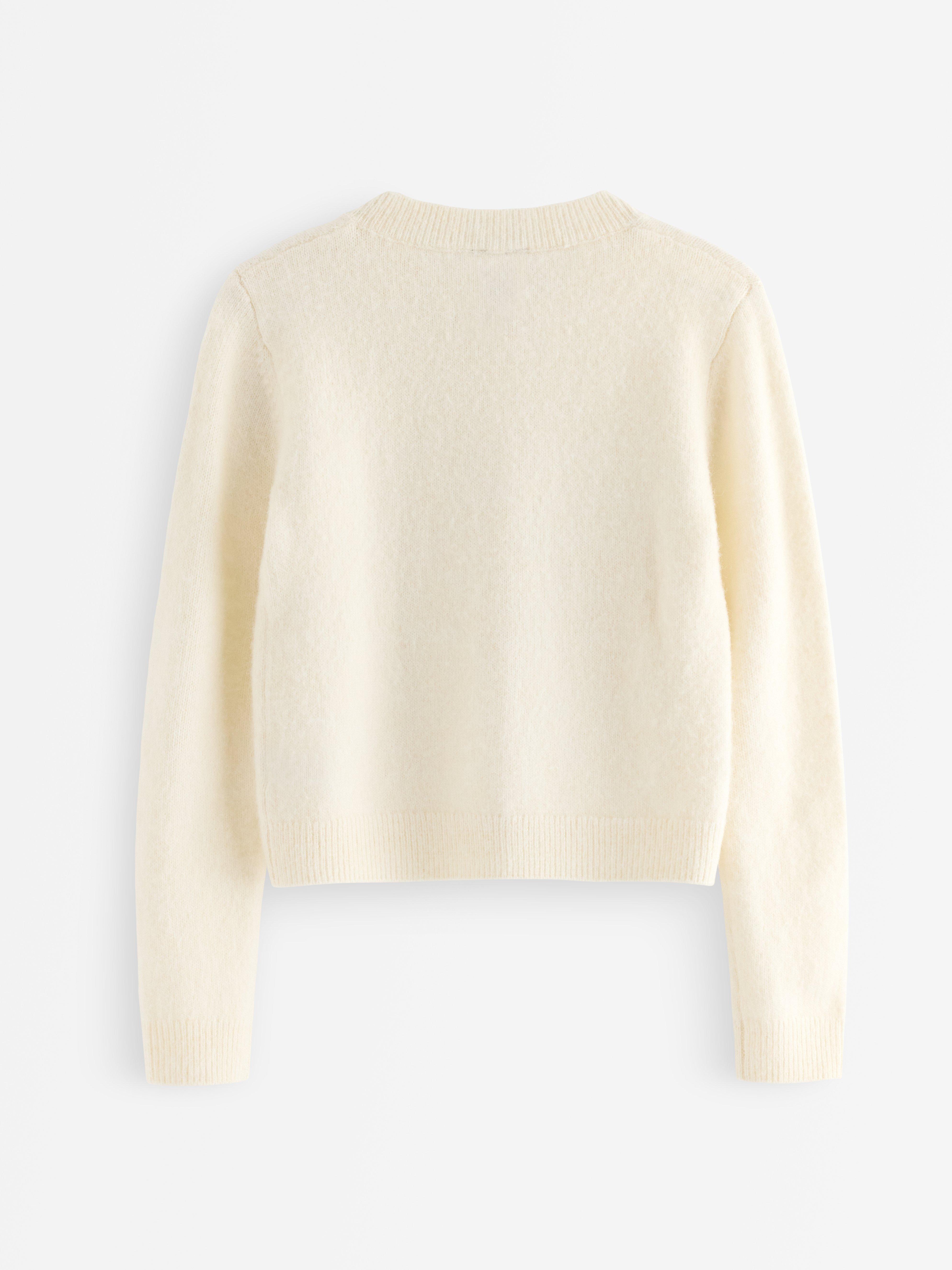 Cardigan - Dam - Vit