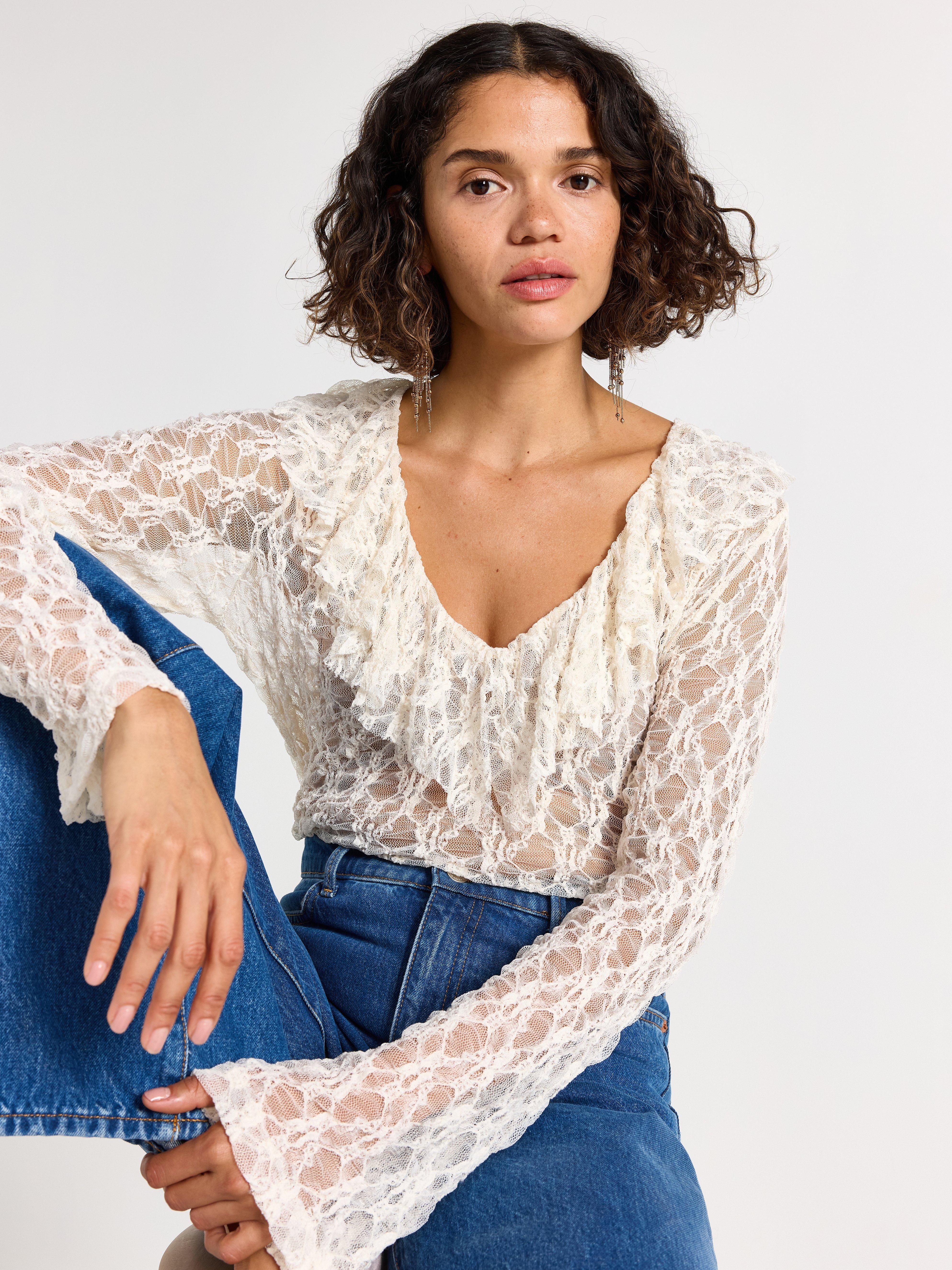 Top - Ženy - Bílá