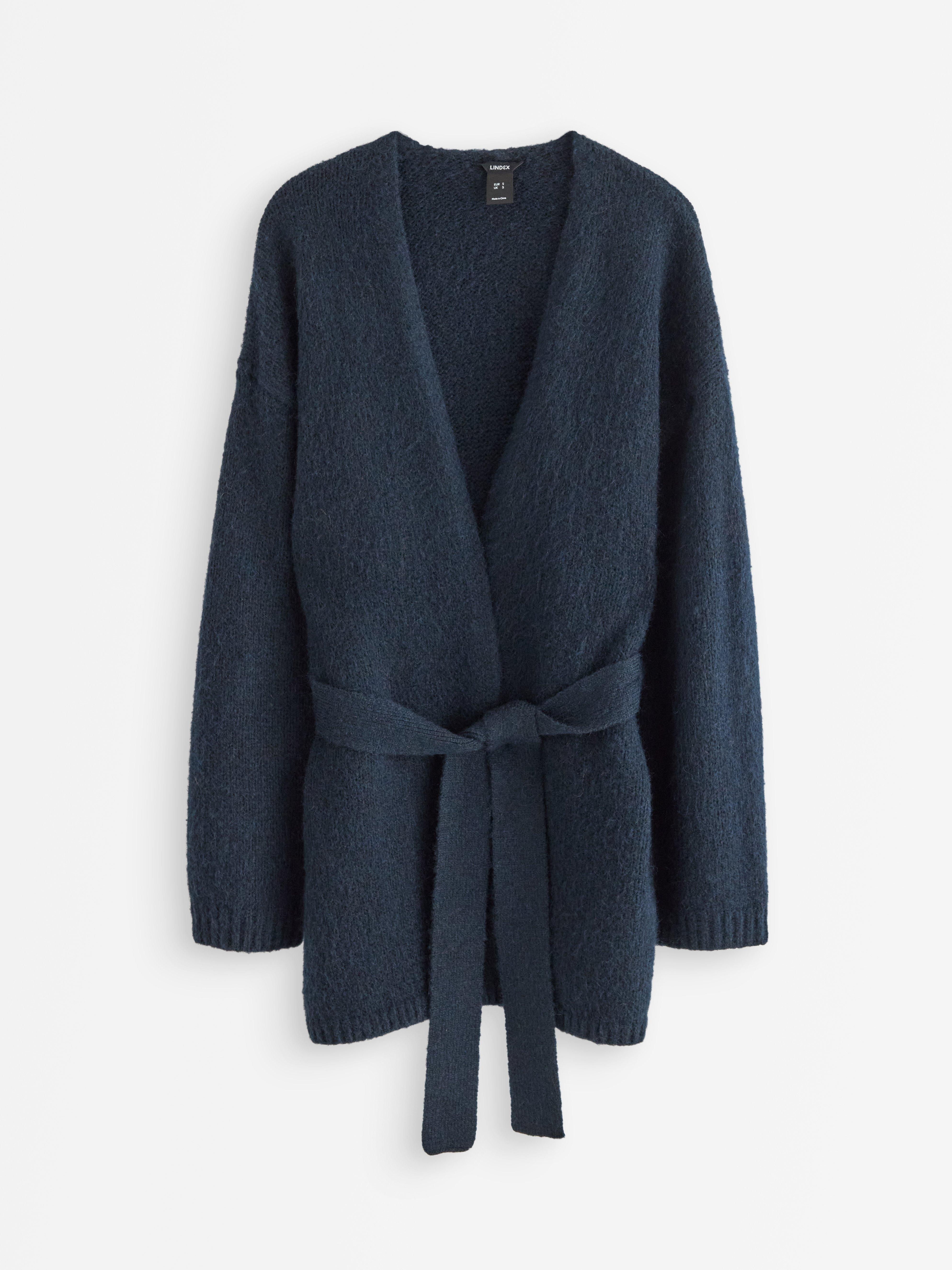 Cardigan - Dam - Blå