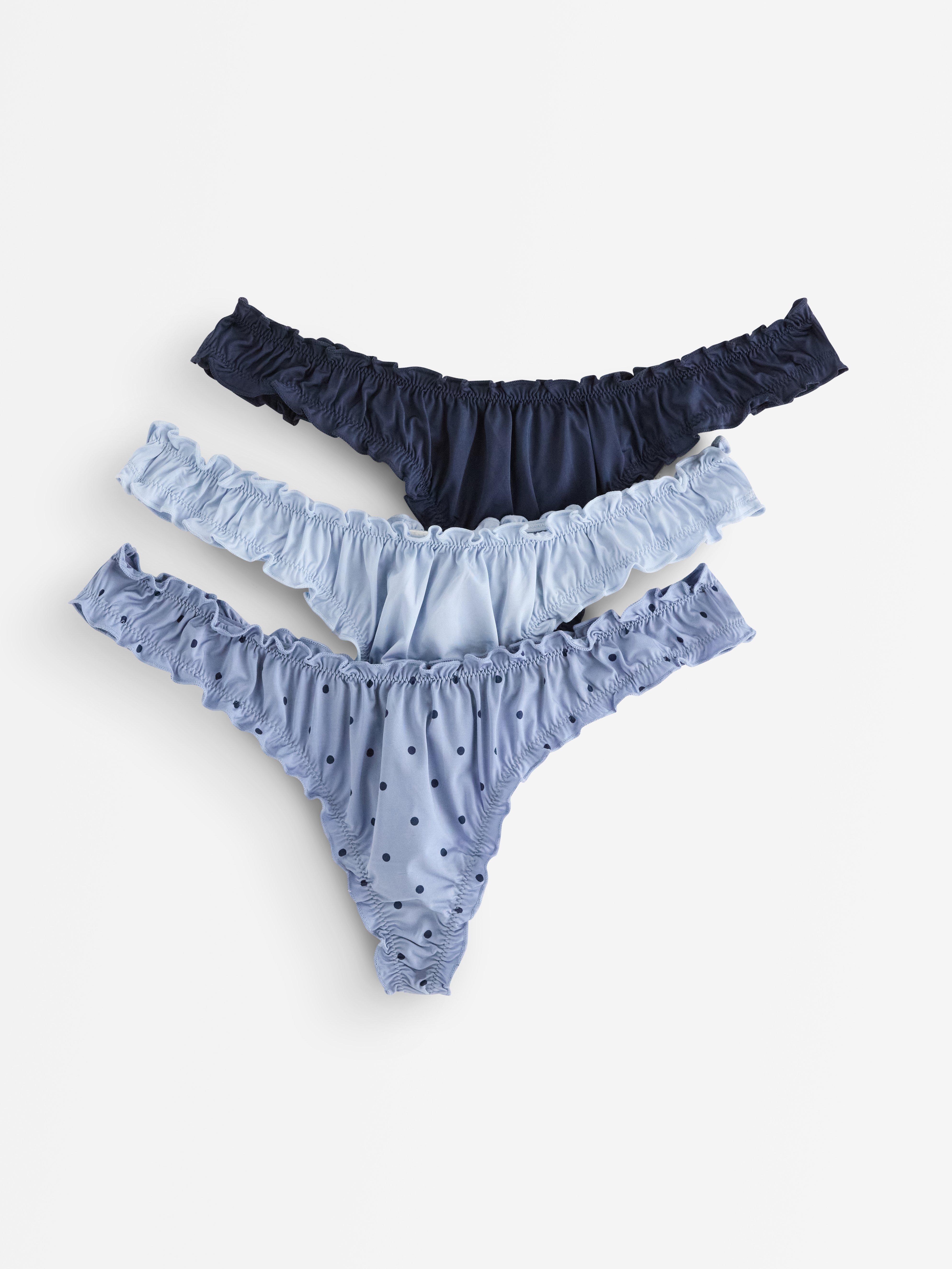 Thong Low - Lingerie - Blue