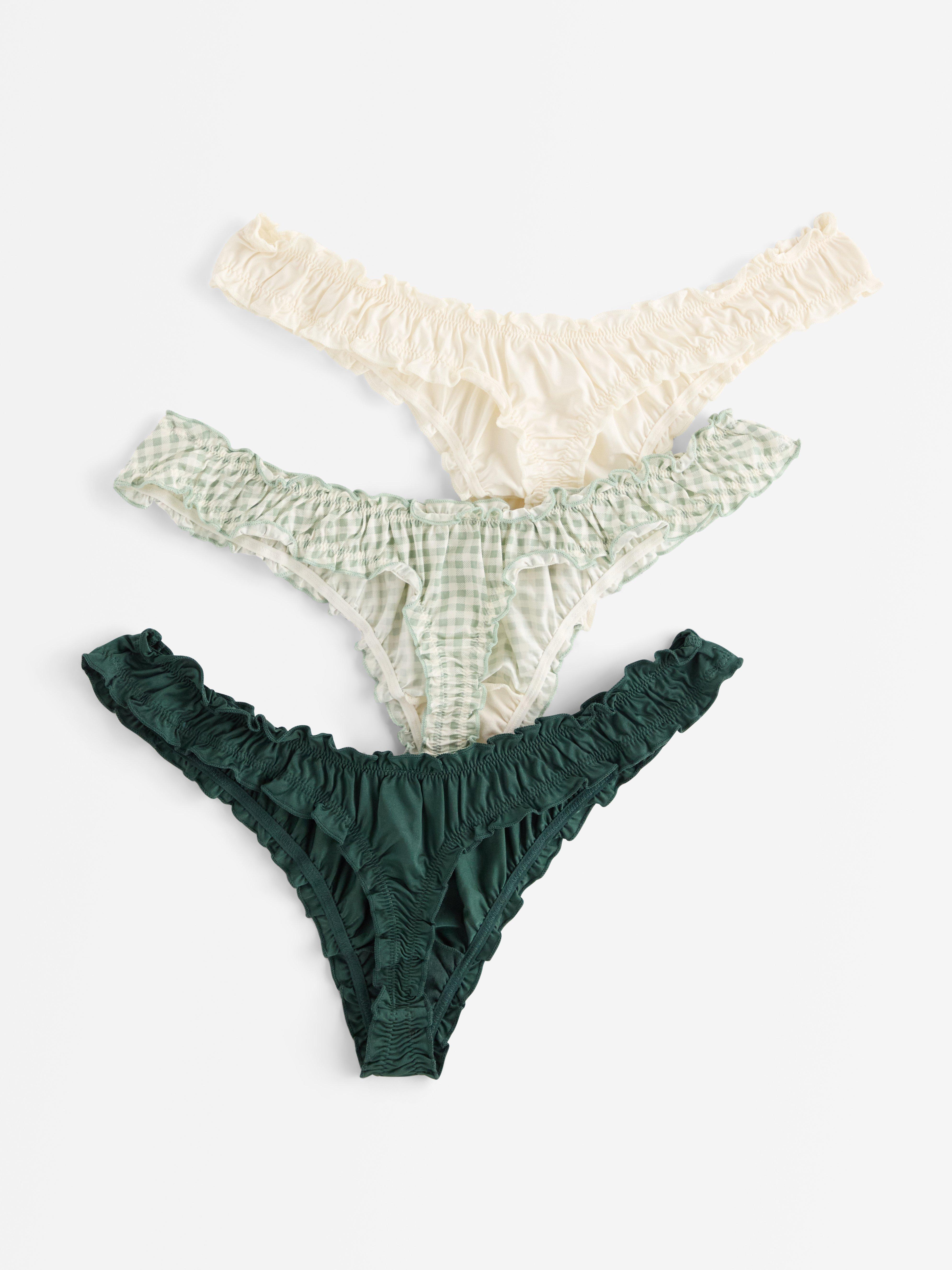Thong Low - Lingerie - Aqua