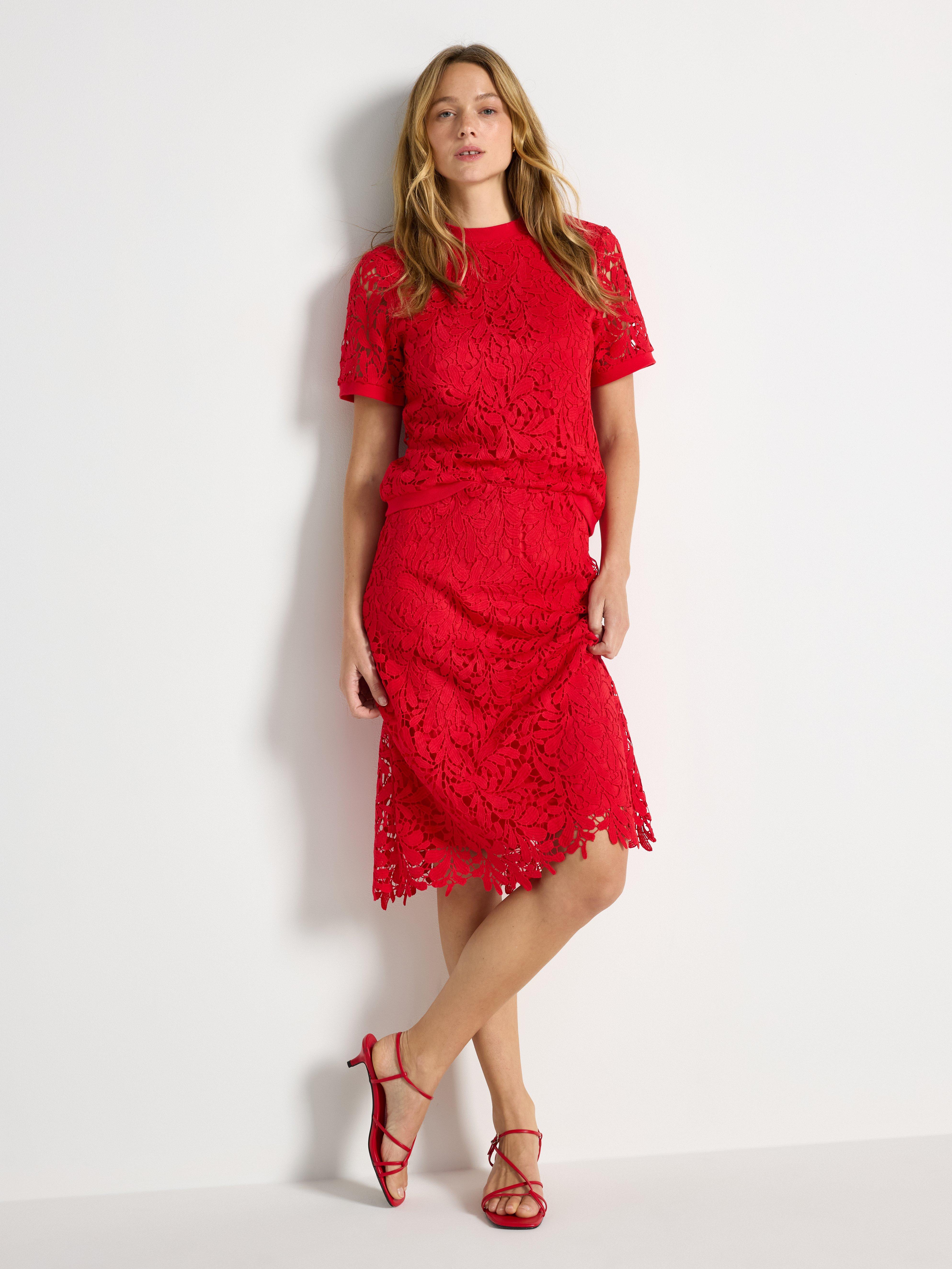 Skirt - Womens Wear - Red