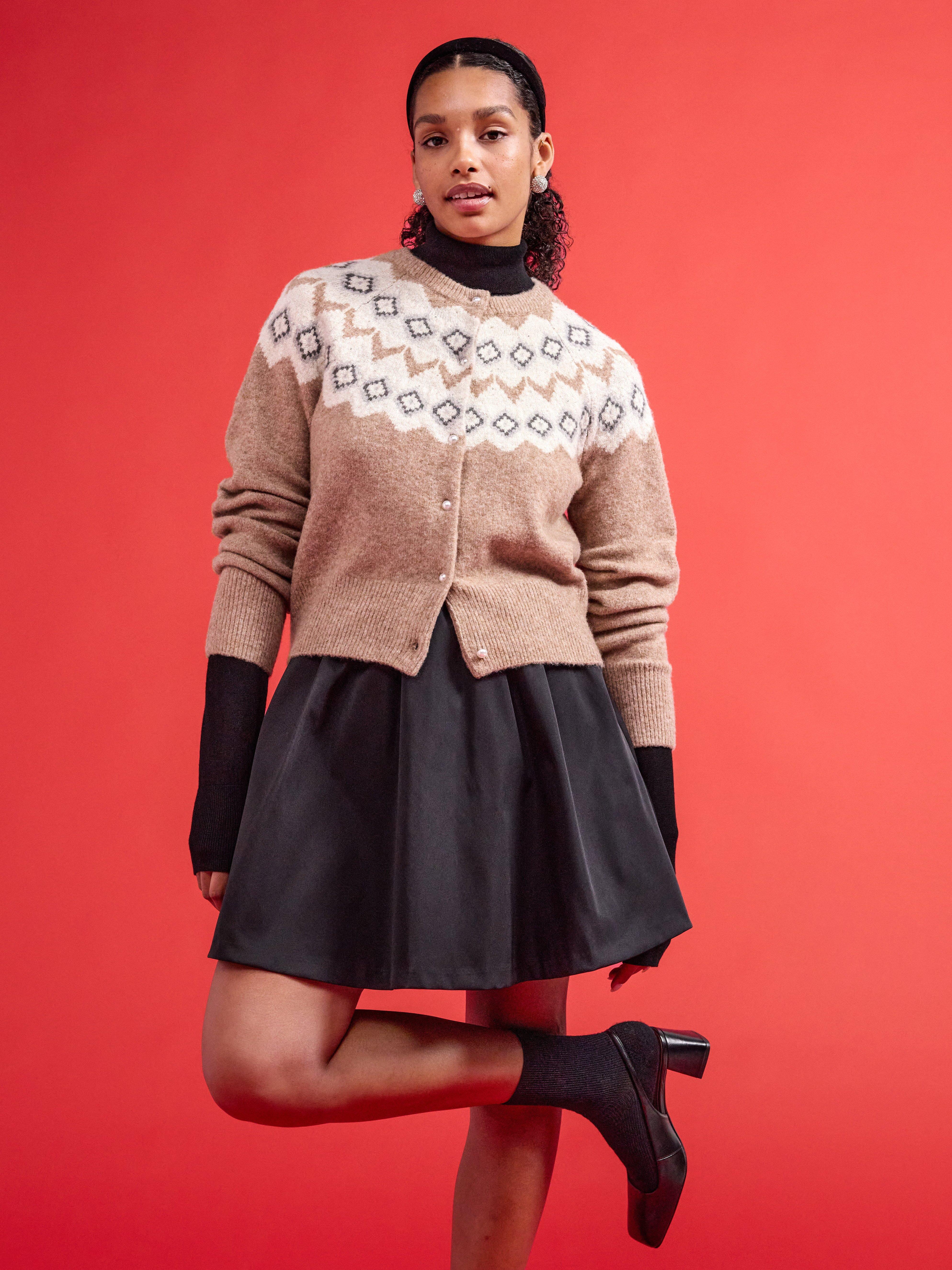 Cardigan - Womens Wear - Beige