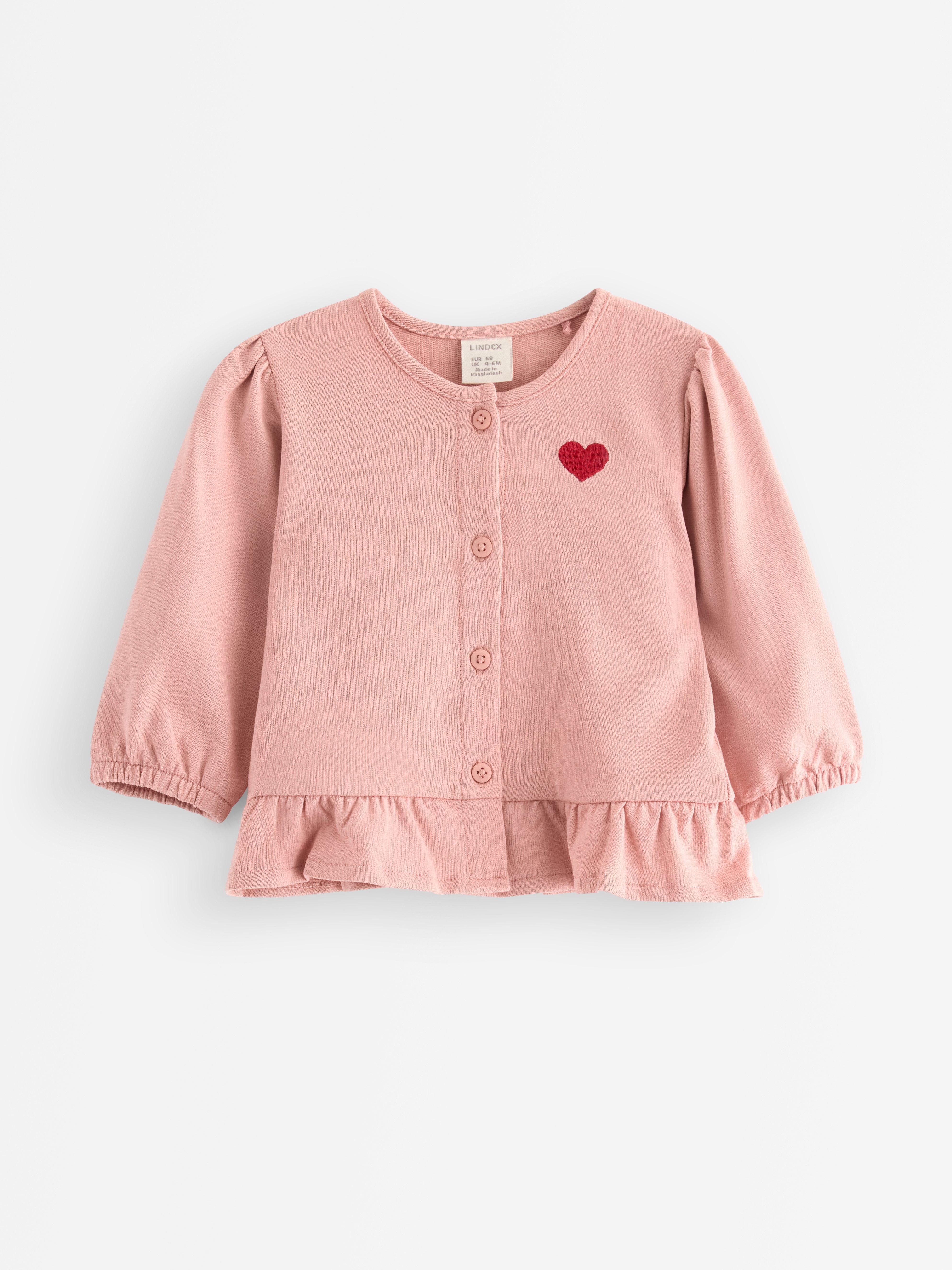 Cardigan - Barn - Rosa