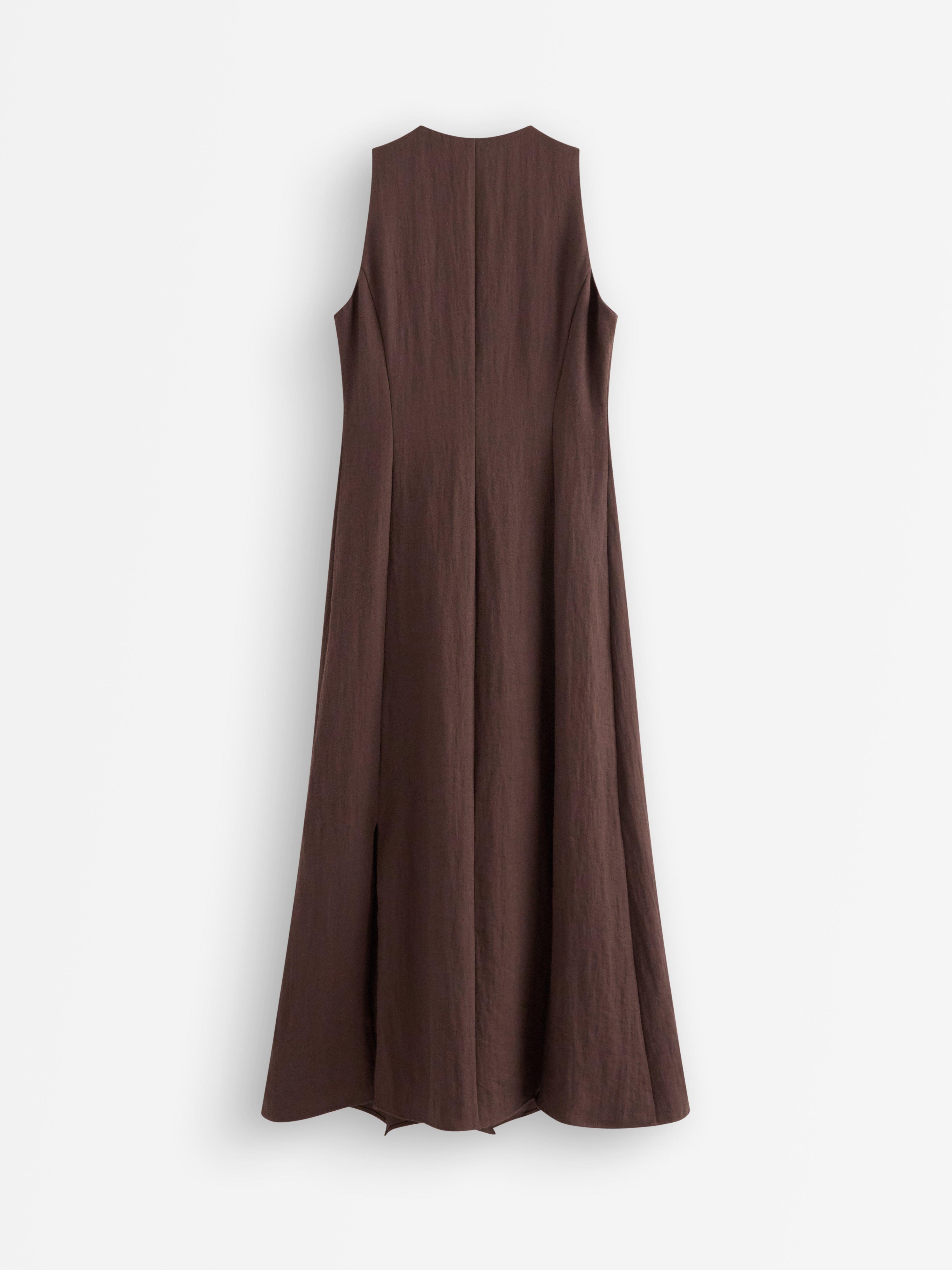 Dress - Womens Wear - Brown